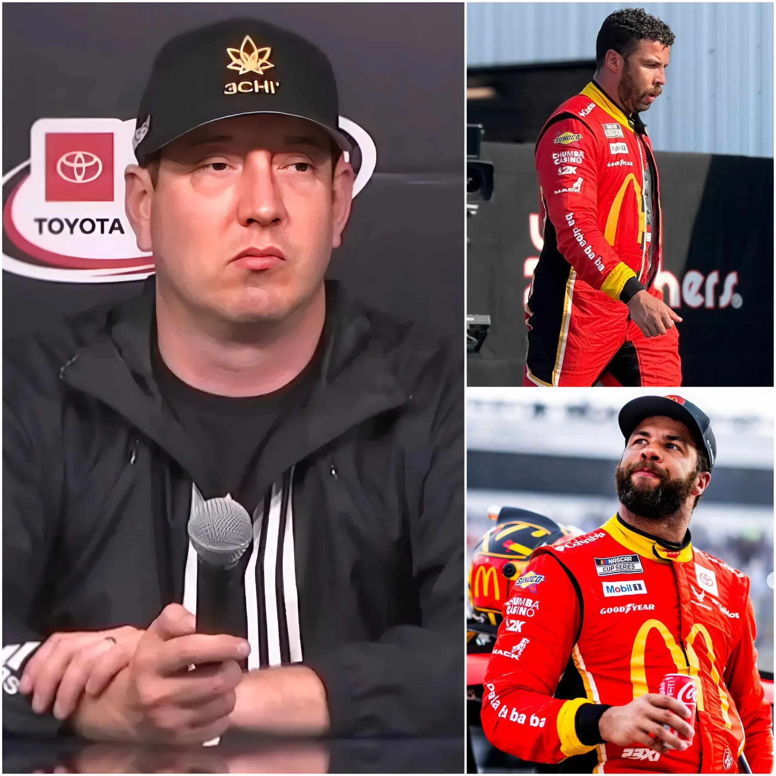 Cover Image for 💣🔥 “The truth can’t be buried any longer.” Kyle Busch suddenly released explosive evidence just hours before Daytona 500, igniting what’s being called the biggest NASCAR earthquake in years. A quiet behind-the-scenes lawsuit has now exposed previously unseen shadows surrounding Bubba Wallace. His late tears on camera were no longer enough to turn the tide. And the truth behind it all… is far more brutal than the public ever imagined.