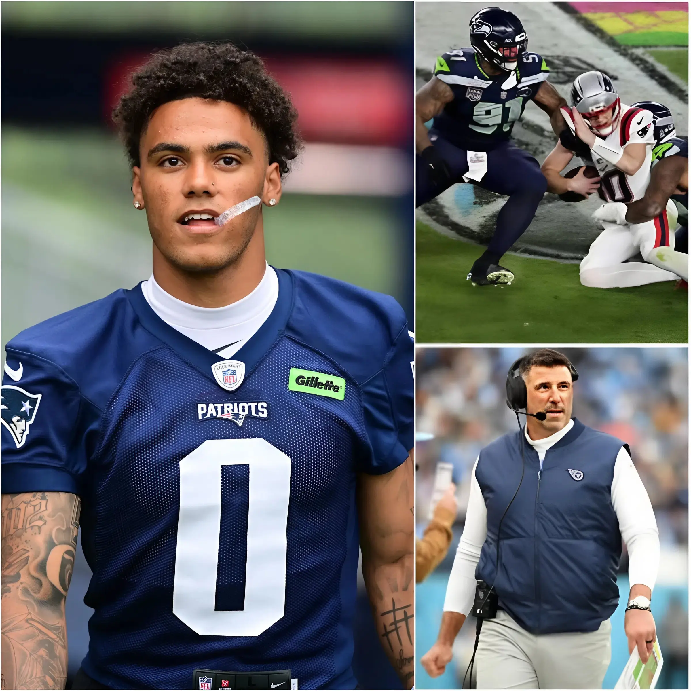 Cover Image for “He’s only 23 years old,” Coach Mike Vrabel said, his voice choked with emotion and tears streaming down his face as he spoke about Christian Gonzalez after the Super Bowl defeat. The New England Patriots coach couldn’t hide his sorrow as he mentioned the intense criticism his young player had to endure from fans and the public following the painful loss. “Please give him understanding and compassion,” Vrabel pleaded. The emotions he was experiencing, along with the immense pressure on Gonzalez, had left millions of Patriots fans worried about the young talent’s future.