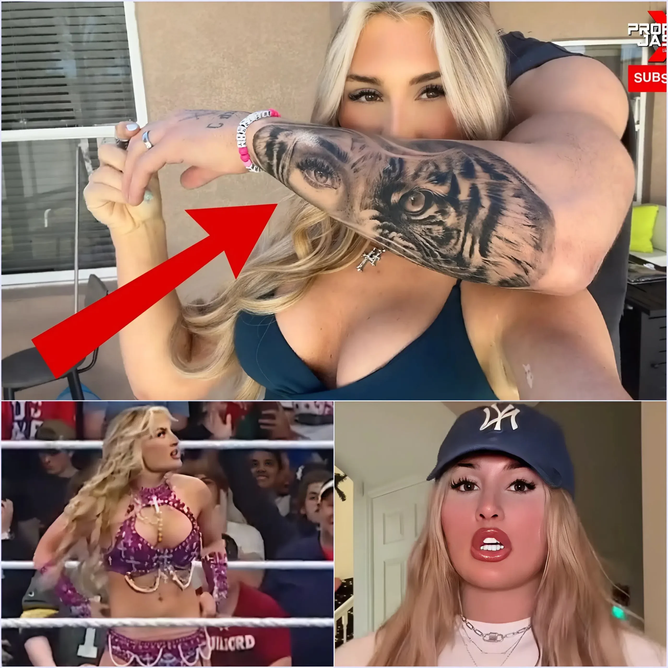 Cover Image for TIFFANY STRATTON’S NEW BOYFRIEND GETS HER TATTOOED! 👇