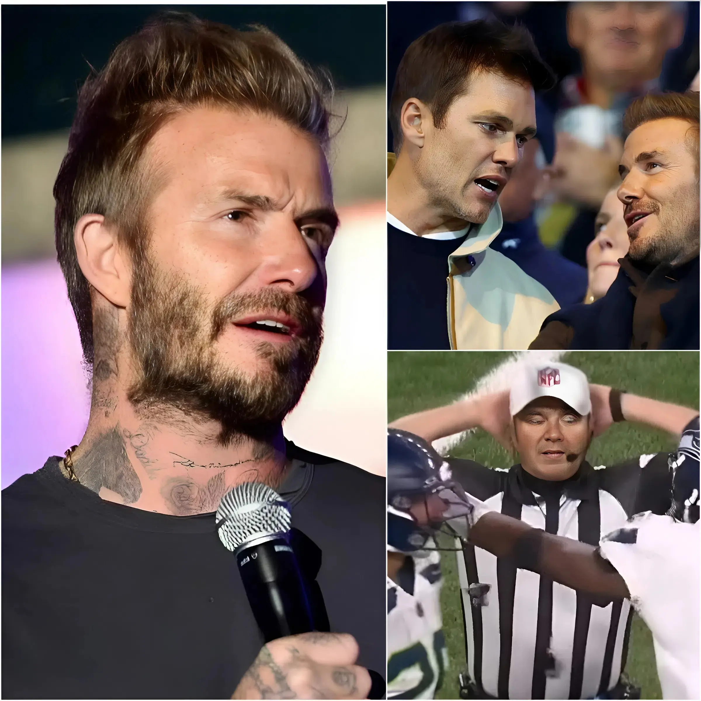 Cover Image for “This was the dirtiest game I’ve ever seen. It’s unbelievable,” former star David Beckham bluntly declared. The Inter Miami president expressed regret over New England’s Super Bowl defeat, and also stated that he noticed many controversial referee decisions throughout the game. Beckham argued that the Seattle Seahawks didn’t deserve to lift the championship trophy today — a bold statement that surprised many, especially coming from an owner known for his outspoken and confrontational opinions. 👇👇