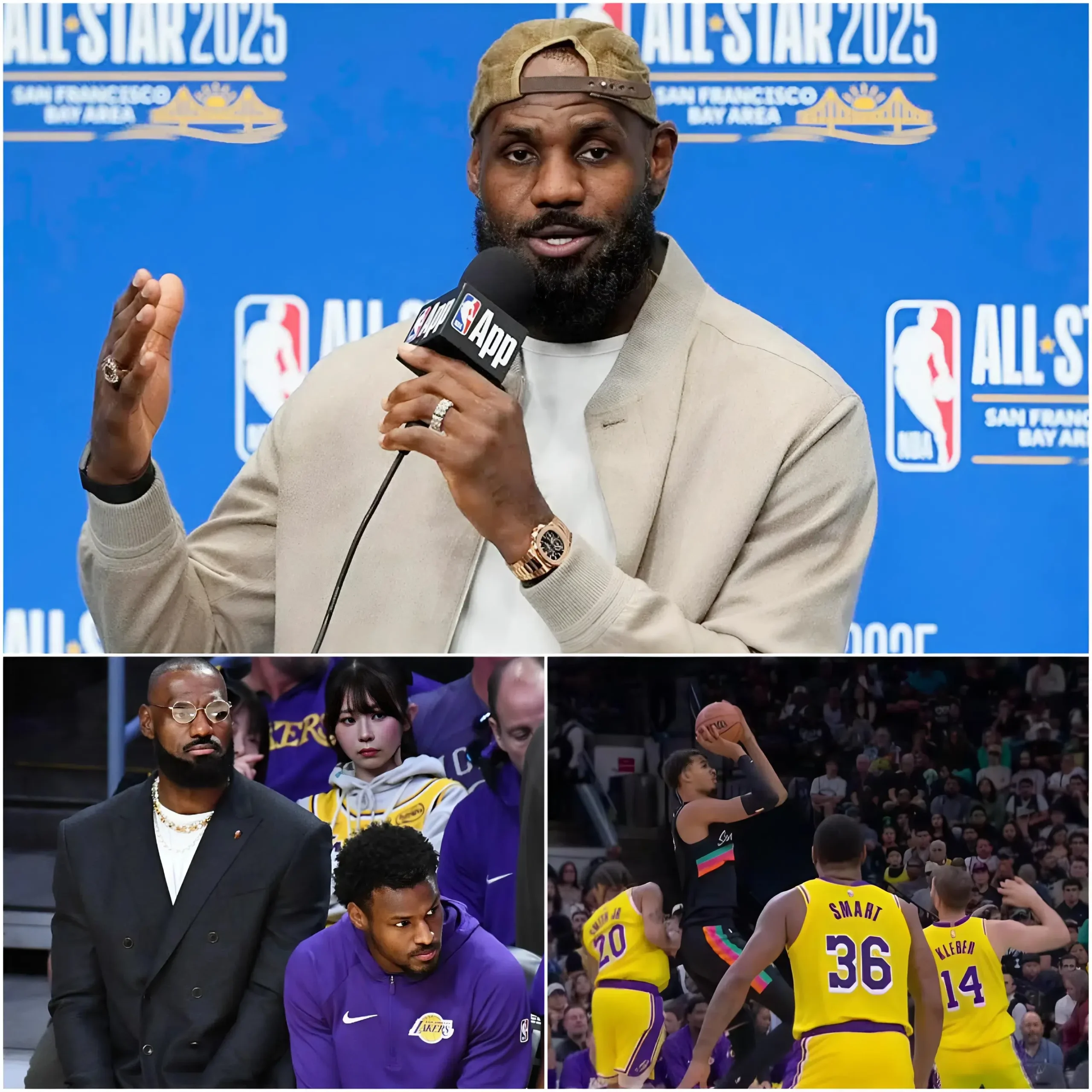 Cover Image for 🔥🏀 “Enough. I’ve been in the NBA long enough to know the difference between normal contact and intentional behavior.” LeBron James couldn’t hold back after the Los Angeles Lakers’ bitter loss to the San Antonio Spurs in the 2026 season. “When a player goes for the ball, everyone understands — that’s part of the game. But when someone completely abandons the play and launches himself at another player out of frustration, that’s no longer instinct. That’s a choice. And tonight, there were plays that crossed the line.” LeBron then shifted to a bigger issue — the officiating and the league’s double standards.