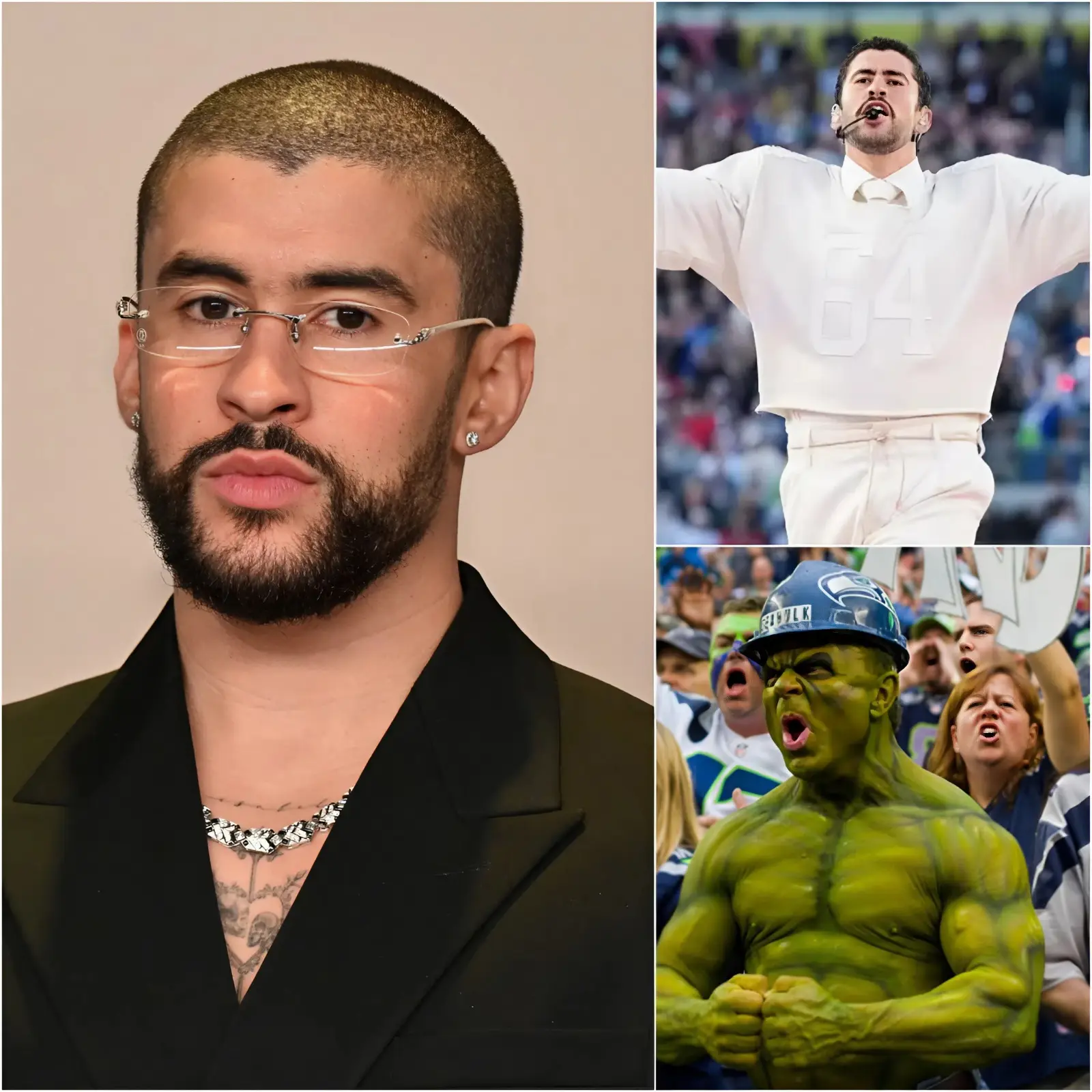Cover Image for After Super Bowl LX, Bad Bunny declared that he will never attend another Seahawks football game after facing an overwhelming wave of boos and hostility from Seahawks fans. In addition, he also made a statement that enraged Seahawks supporters.