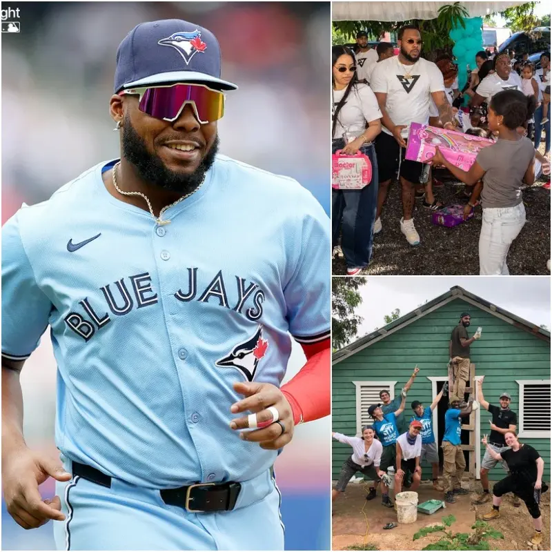 Cover Image for ❤️BREAKING NEWS: Instead of buying luxury cars or making extravagant investments, Blue Jays star Vladimir Guerrero has quietly spent $2 million to build a shelter for the homeless in his hometown. Instead of flaunting the wealth associated with his illustrious career, Vladimir Guerrero discreetly invested $2 million to build a modern shelter with 150 apartments and 300 beds for those in need in his hometown. “I’ve seen too many people struggle to survive the freezing winter nights without a safe roof over their heads. I’ve always believed that if I have the ability to make a difference, then I have a responsibility to act,” Guerrero shared. Furthermore, the quiet decision to buy back his childhood home—a place filled with memories—and turn it into a charity project, an incredibly humble and compassionate gesture, touched the hearts of people around the world, revealing the “golden heart” behind the strength of one of the greatest baseball players across two generations.