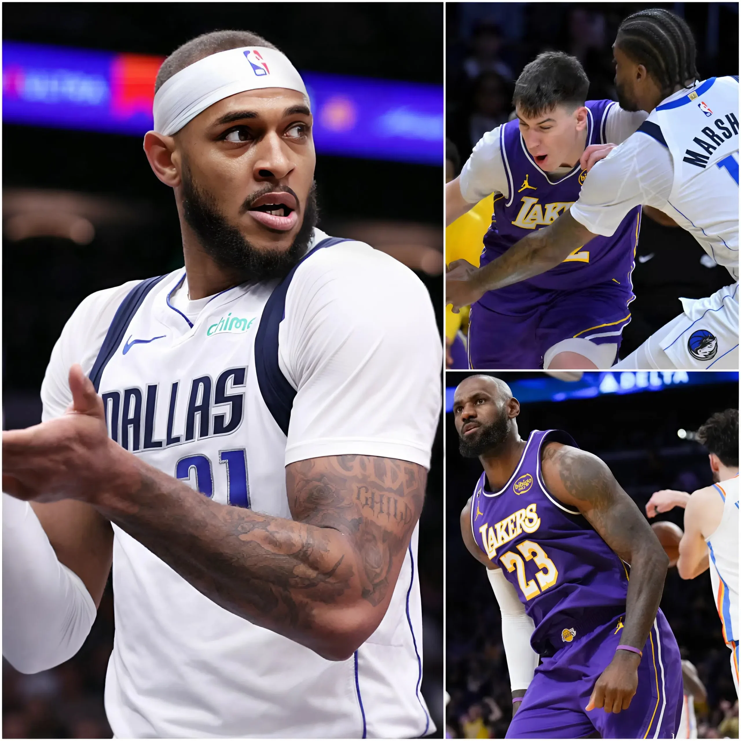 Cover Image for 🏀🏀🚨 “Since joining the Mavericks, I’ve never seen a player this talented.” Daniel Gafford could hardly believe his eyes after witnessing a world-class performance from a Los Angeles Lakers star following the 124–104 loss of the Dallas Mavericks. What’s surprising is that the identity of this player is something very few fans would have predicted 👇👇👇