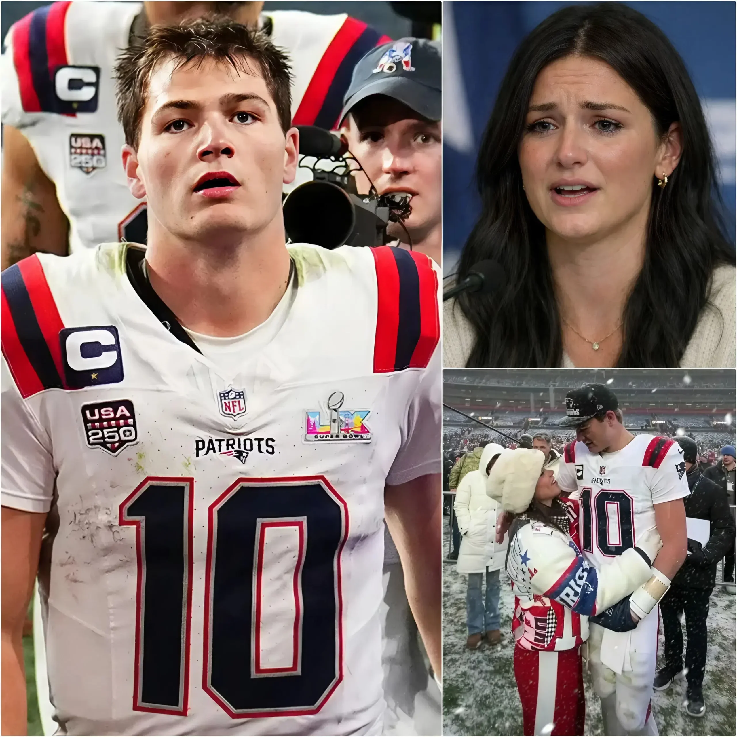 Cover Image for DON’T BLAME HIM: Ann Michael Maye, wife of Drake Maye, has spoken out emotionally on behalf of her husband: “It’s time for me to say — something he probably will never admit.” After days of silence, she revealed Drake Maye’s current condition and why he couldn’t perform well in the 2025 Super Bowl LX finals. Her revelation has moved the world, touched millions of hearts, and sparked a powerful wave of support globally 👇👇