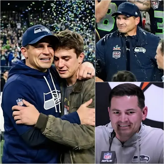 Cover Image for BREAKING NEWS: Mike Macdonald Kept a Secret for 10 Years — And When the Boy Appeared in the Parade, All of Seattle Wept. In the harsh winter of 2015 in Baltimore, as Mike Macdonald, then a young assistant coach, quietly drove home after a bitter defeat, he encountered a heart-wrenching sight: a boy, about 12 years old, huddled in a thin t-shirt, scavenging for food in a trash can behind a closed restaurant, amidst a suffocating snowstorm.