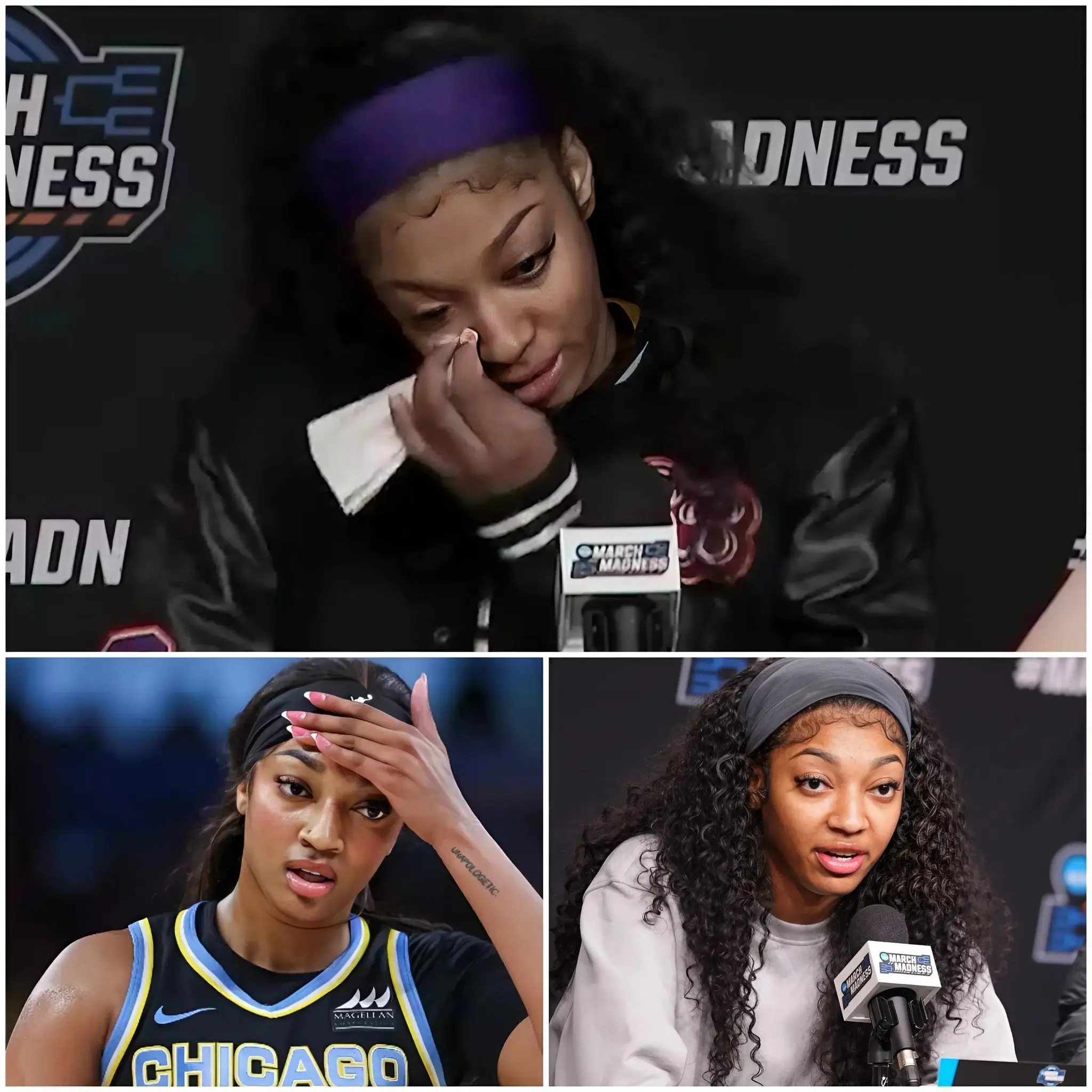 Cover Image for “They only disrespect me because I’m Black,” Angel Reese revealed, her frustration with the WNBA’s treatment of her weighing heavily. Emotionally overwhelmed, she choked up and uttered five words that moved fans to tears….