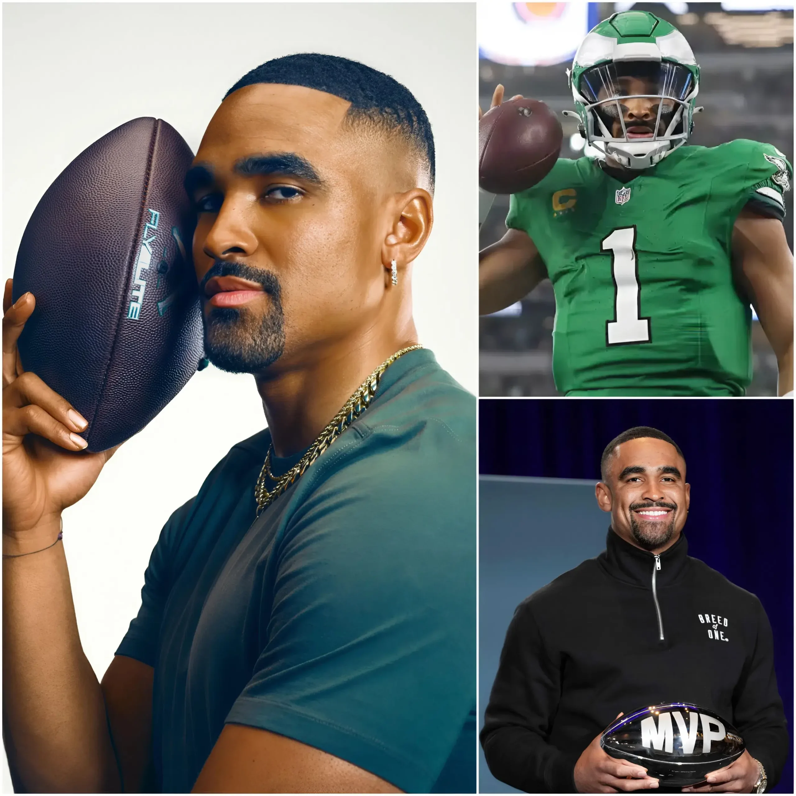 Cover Image for 🏆 CONGRATS: Jalen Hurts Named TIME100 “Person of the Year” — A Legacy Bigger Than Football 🦅 A moment that has the entire NFL community proud! Jalen Hurts, quarterback of the Philadelphia Eagles, has been honored on the TIME100 list as “Person of the Year” — recognizing not only his excellence on the field, but also his leadership, influence, and meaningful impact beyond the game. From his relentless mentality on Sundays to being a role model for the next generation, Hurts is building a legacy that extends far beyond football.