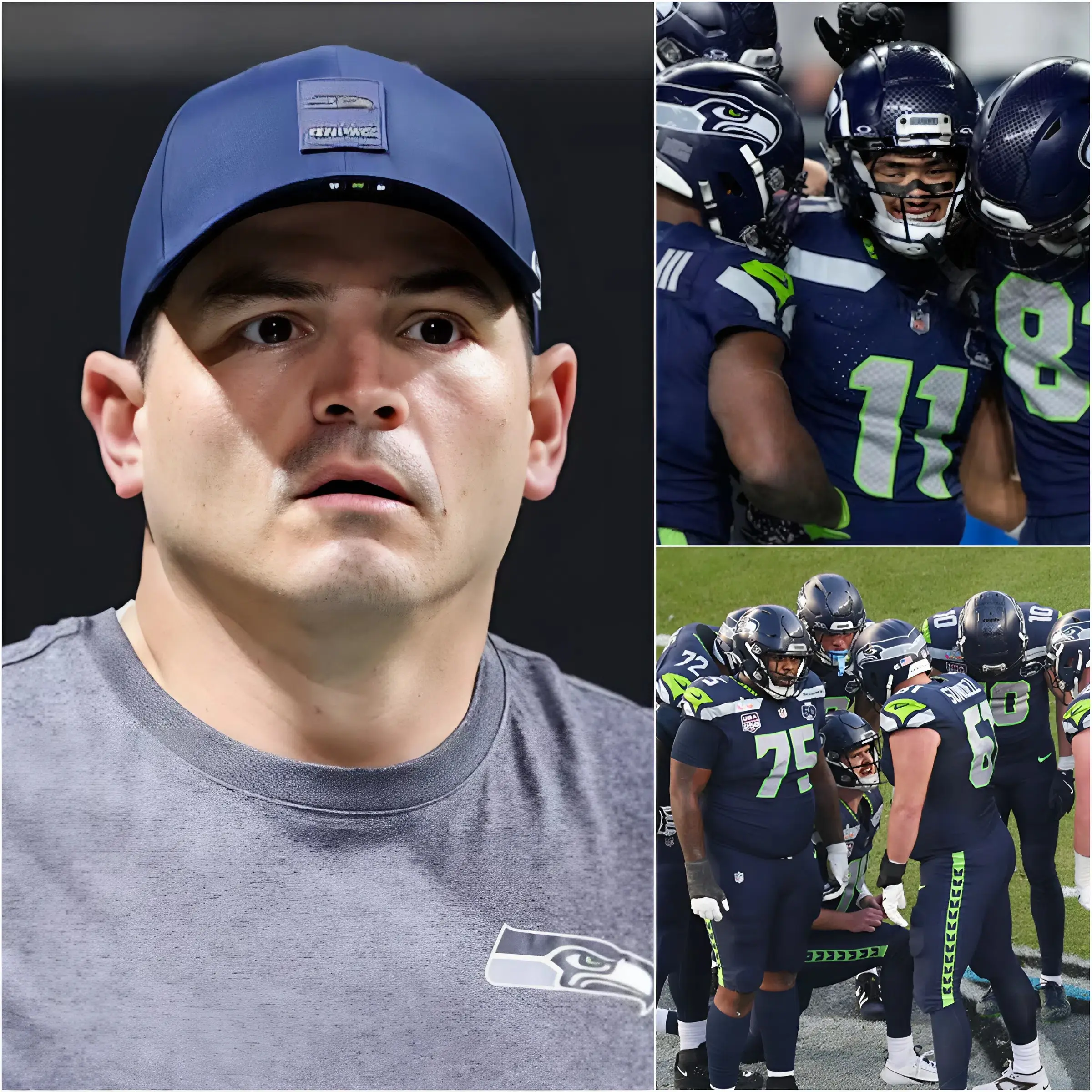 Cover Image for TRANSFER NEWS: After a tense, three-hour closed-door meeting, the Seattle Seahawks’ leadership has reportedly made the firm decision to move on from two current roster players. Sources within the organization indicate that head coach Mike Macdonald confronted ongoing behavioral and performance concerns that had been building for weeks. Those issues, insiders say, began to erode locker room chemistry and challenge the team’s standards of accountability. Today’s move delivers a definitive message: in Seattle, culture and cohesion outweigh individual standing.