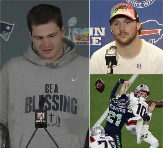 Cover Image for “We deserved that Super Bowl spot more than New England!” Josh Allen reportedly fumed after watching the Patriots falter against Seattle, arguing the outcome would have looked entirely different had Buffalo been the one under the lights. The pointed remark triggered immediate backlash, reigniting one of the AFC’s most heated rivalries and sending sports media into overdrive. Detractors dismissed it as sour grapes, while supporters applauded Allen’s competitive edge. Drake Maye answered with quiet resolve, reminding critics that postseason berths are earned on the field — and that everything sounds easier from the couch than it does in the huddle.