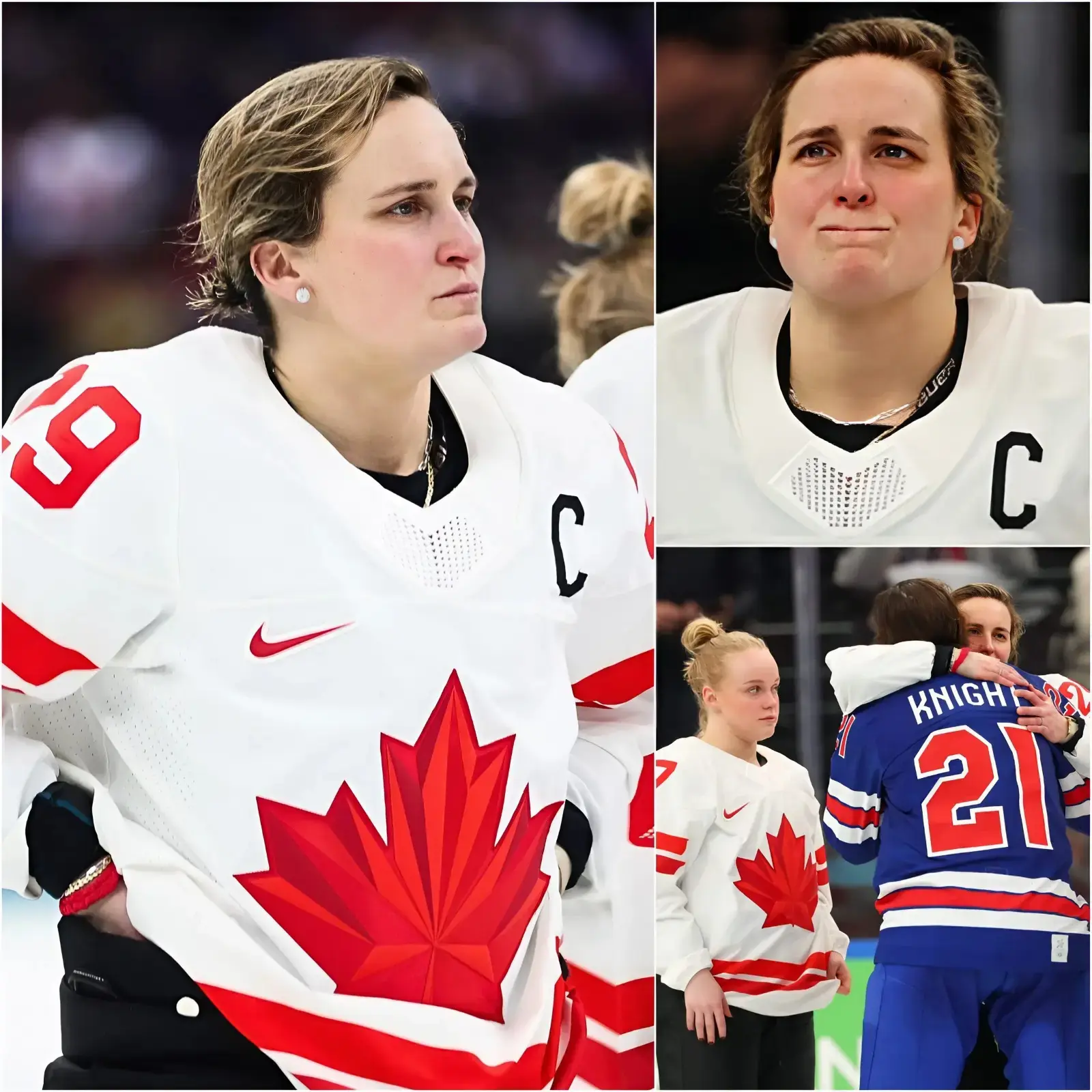 Cover Image for “Either it’s me, or it’s her. I refuse to step onto the ice with her again. I’d rather leave the national team than watch her play for even one more second! Every time she skates out there, I feel like I’m betraying my own career and personal dignity.” Canada’s premier women’s hockey star, Marie-Philip Poulin, dropped a bombshell statement, openly targeting a teammate she called the “root of the failure” and the main reason for the team’s disjointed performance that led to the heartbreaking 2-1 overtime loss to the United States in the gold-medal final at the Milano Cortina 2026 Olympics. Her comments have plunged head coach into the deepest crisis of his career, forcing an agonizing choice between keeping a top talent or preserving the cohesion and morale of the entire squad.