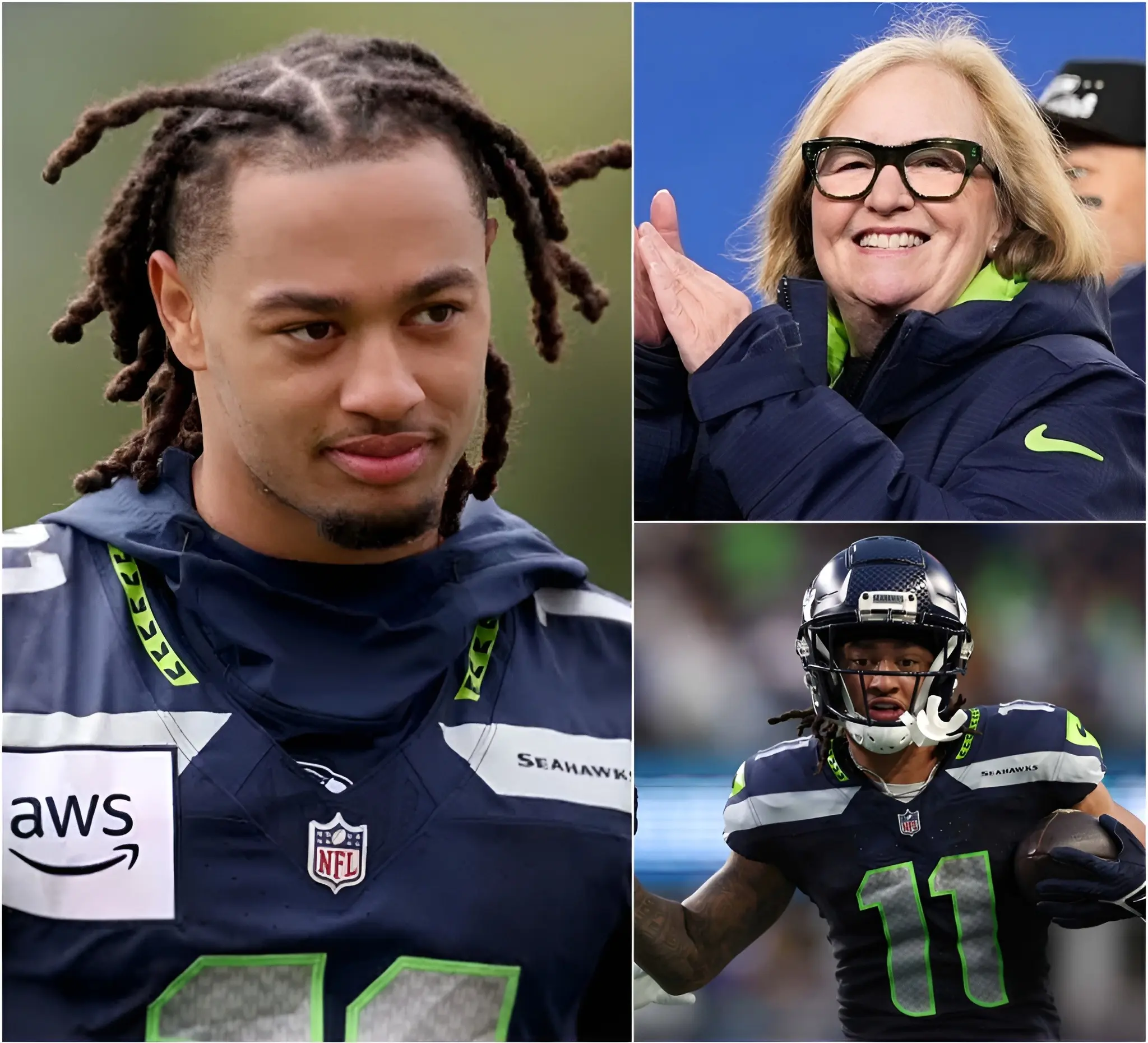 Cover Image for BREAKING NEWS: Seahawks owner Jody Allen has decided to reward star wide receiver Jaxon Smith-Njigba with a substantial financial bonus after winning Super Bowl LX. Allen praised Smith-Njigba’s exceptional performance throughout the championship run, highlighting his ability to elevate the offense in the biggest moments and deliver under immense pressure. She emphasized that his skill, dedication, and leadership were instrumental in securing the Lombardi Trophy. The bonus serves as recognition of his hard work, resilience, and the decisive role he played in bringing another title to Seattle.