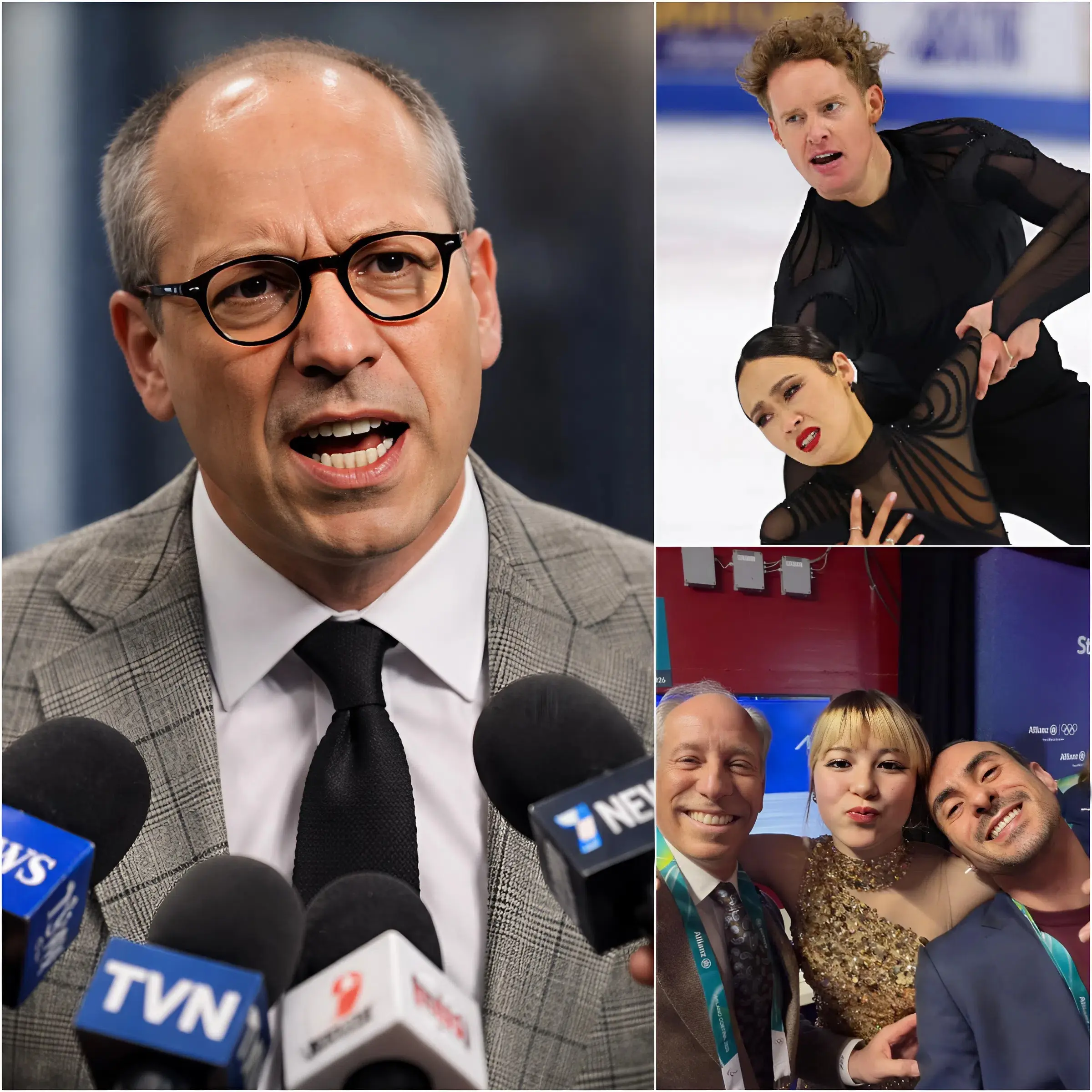 Cover Image for 🚨BREAKING NEWS: US ice dance coach Phillip DiGuglielmo has filed a formal complaint with the International Skating Union (ISU) after the ice dance pair Madison Chock and Evan Bates received unexpectedly low scores from French judges in their free dance at the 2026 Milan-Cortina Olympics, resulting in them losing the gold medal to Laurence Fournier Beaudry and Guillaume Cizeron (France). French judge Jezabel Dabouis is accused of bias, awarding her team a significantly higher score of 7.71 points than the US, even though five out of eight judges gave the US a higher score. The incident has caused widespread outrage in the skating community, seen as damaging to the morale of the US pair – three-time consecutive world champions – and sparking heated debate about the transparency of the Olympic scoring system. The ISU is investigating, while the reaction from the French Skating Union has only further escalated the situation, accusing the sport of “politicizing” ice dance.