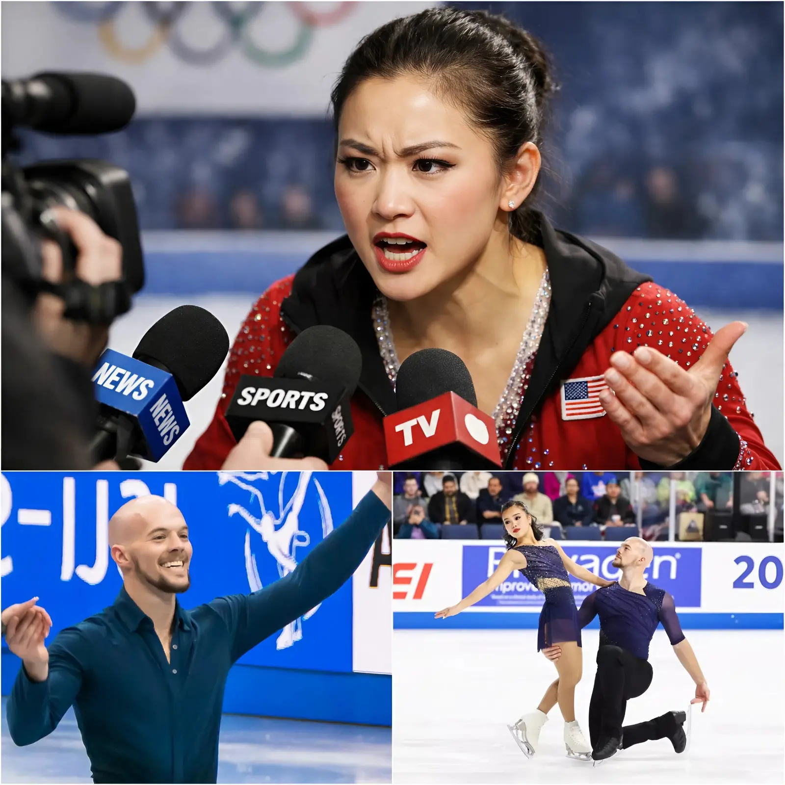 Cover Image for “Either it’s me, or it’s him. I don’t want to continue skating pairs with him anymore. I would rather withdraw from Team USA than have to watch him step onto the ice for even one more second! Every time I perform alongside him, I feel like I’m betraying my long-term career, the efforts I made to overcome injuries, and my own personal pride.” The number one star of the U.S. pair figure skating team, Ellie Kam, delivered a shocking statement, directly criticizing her teammate Danny O’Shea, whom she called “the source of the lack of cohesion” and the main reason the pair has struggled in several recent segments, leading to an underwhelming performance in the Olympic individual pairs event (finishing 9th, with several fall errors), thereby pushing head coach Drew Meekins into the most serious crisis of his coaching career, as he is forced to make an extremely difficult decision between retaining a key young talent or protecting the unity and long-term future of the pair.