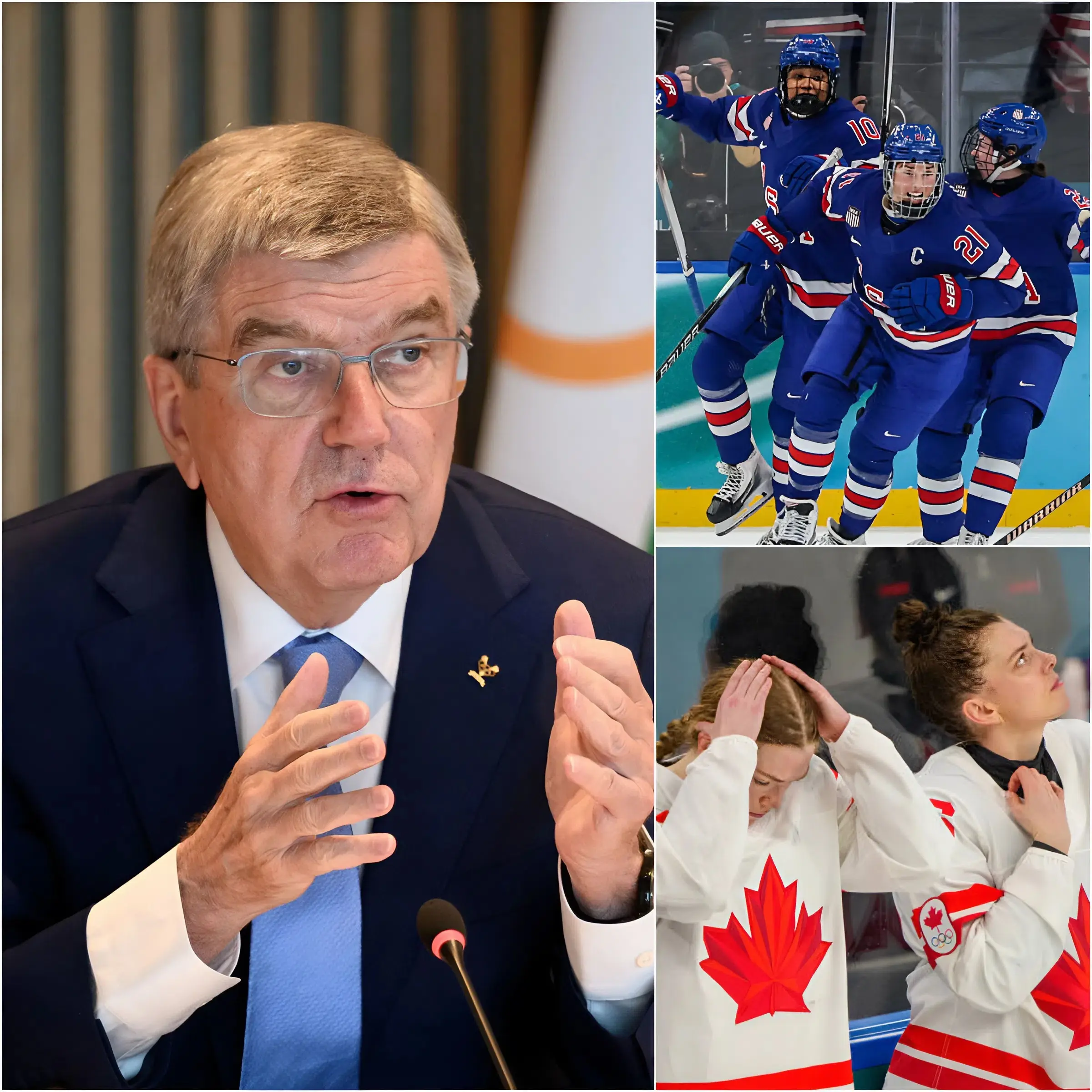 Cover Image for 🚨BREAKING NEWS: In a jaw-dropping and high-pressure turn of events, barely 24 hours after a tense investigation was launched, the organizers of the women’s hockey final at the Winter Olympics 2026 have finally dropped their bombshell verdict on the explosive and fiercely disputed showdown between Team USA and Team Canada, after newly surfaced technical images and painstakingly analyzed video clips exposed bizarre and suspicious sequences that allegedly may have influenced the final result, prompting an emergency review that rattled both teams’ confidence before IOC President Thomas Bach’s dramatic ruling detonated across the Olympic world, sparking outrage, heated arguments, and global disbelief.