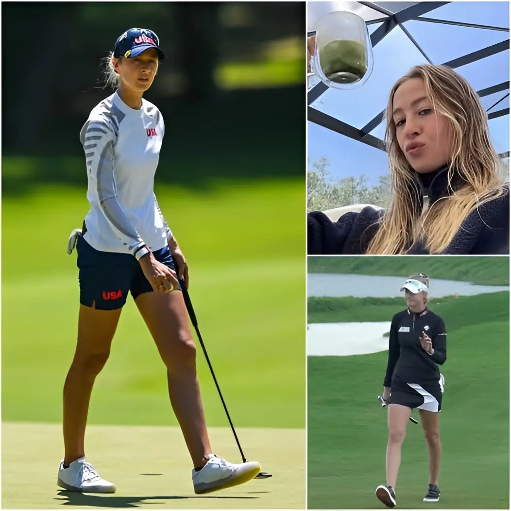 Cover Image for 💥 GOLF WORLD STUNNED! Nelly Korda has been secretly training in Florida, determined to reclaim her world No. 1 ranking. 🔥 The shocking twist: she’s teaming up with a legendary figure who appeared unexpectedly, leaving everyone amazed. This dynamic duo is being called the “ultimate weapon,” ready to launch a new era of Korda’s dominance.