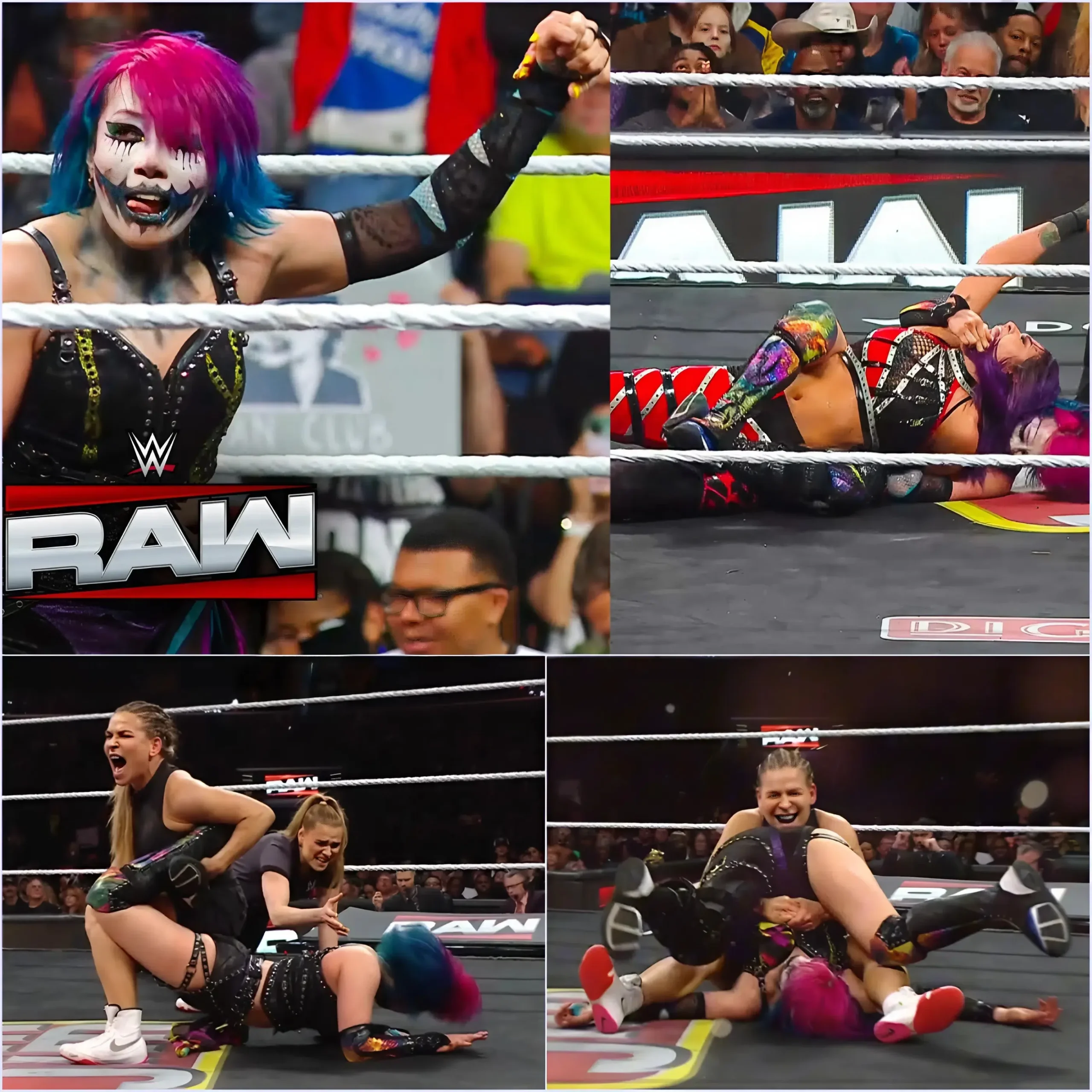 Cover Image for BREAKING NEWS 💥 ASUKA Taps Out Bayley! Elimination Chamber Qualifier CHAOS on Raw 👇
