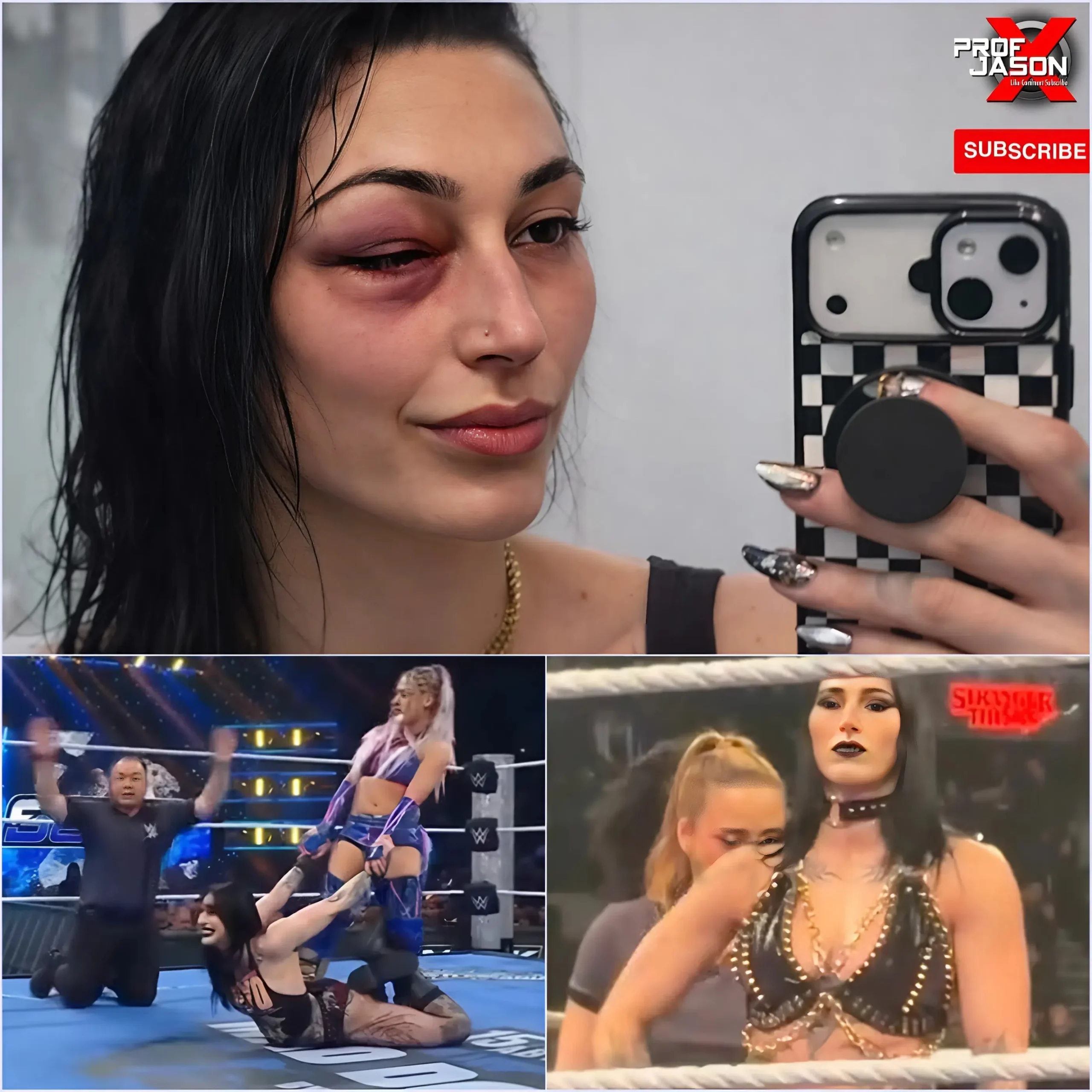 Cover Image for BREAKING NEWS 💥 RHEA RIPLEY INJURED IN THE FACE AGAIN! GIULIA FRUSTRATED WITH WWE! 👇