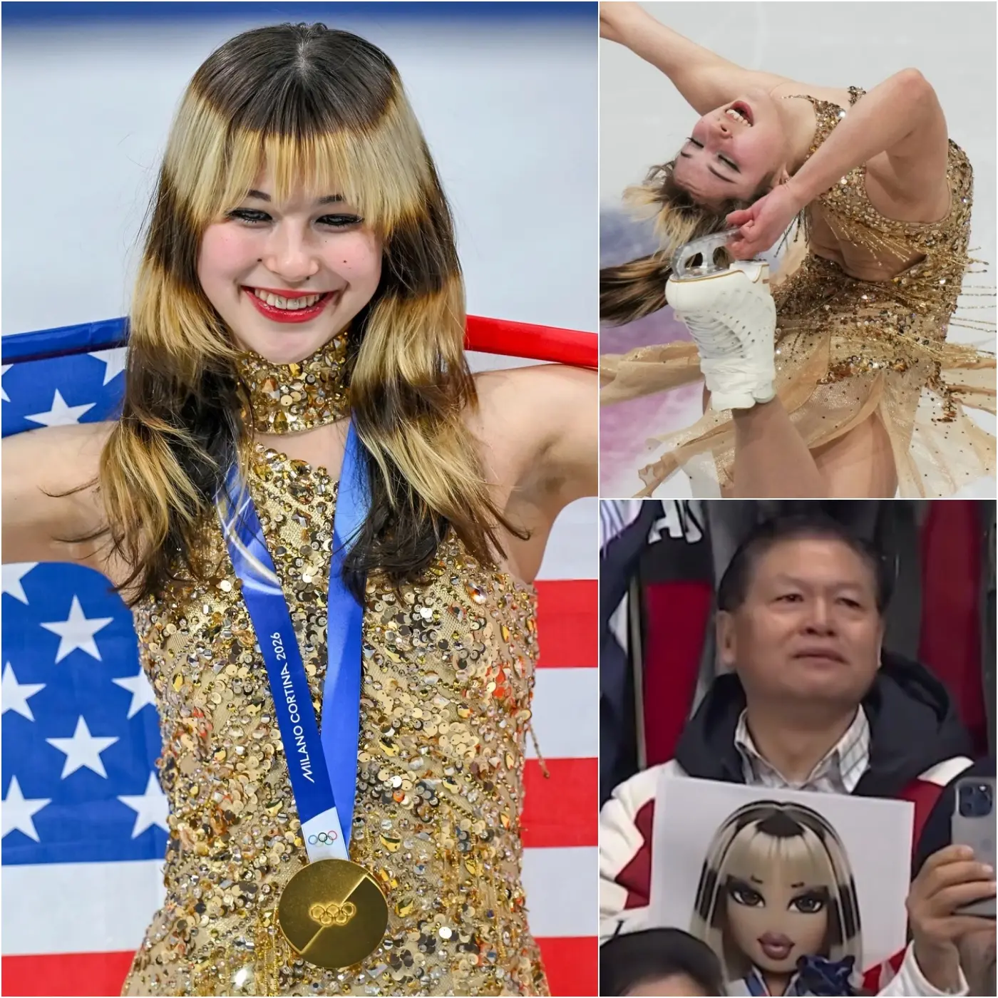 Cover Image for In a jaw-dropping scene seconds after clinching team gold at the 2026 Olympics, Alysa Liu sent shockwaves across the world with a tearful confession that no one saw coming: she would donate part of her prize money to resurrect the dream her father buried for her success. Through streaming tears, she unveiled the brutal truth behind her journey — his sleepless nights, his abandoned ambitions, the life he quietly erased so she could reach the top. “Nothing I’ve achieved would exist without him,” Alysa said, voice breaking. “He gave up everything for me, and now it’s my turn to give something back.” Her father, visibly trembling, responded with just 21 emotional words — then made a move that left the entire room in utter disbelief. 👇