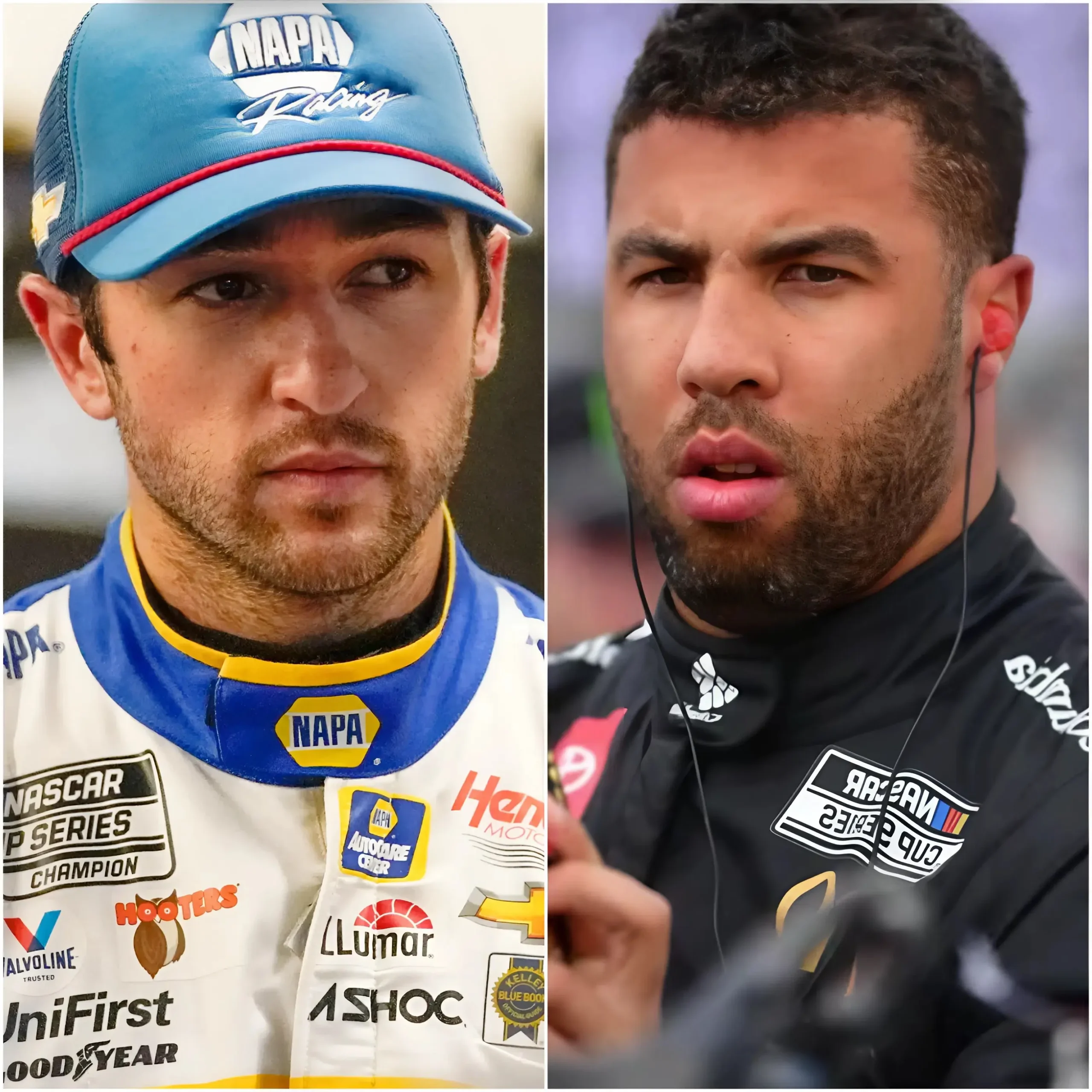 Cover Image for 🔴 “Shut up, you idiot.” — Chase Elliott left the entire studio stunned when he suddenly fired that blunt remark at Bubba Wallace following the controversial comments made at EchoPark Speedway 2026. He didn’t stop there — Elliott went on to label Wallace a “NASCAR puppet,” pushing the tension to its absolute peak. But then Elliott added one more statement that made Wallace freeze in place. In just ten sentences, Elliott completely flipped the narrative, turning the confrontation into a shocking moment for the racing world.