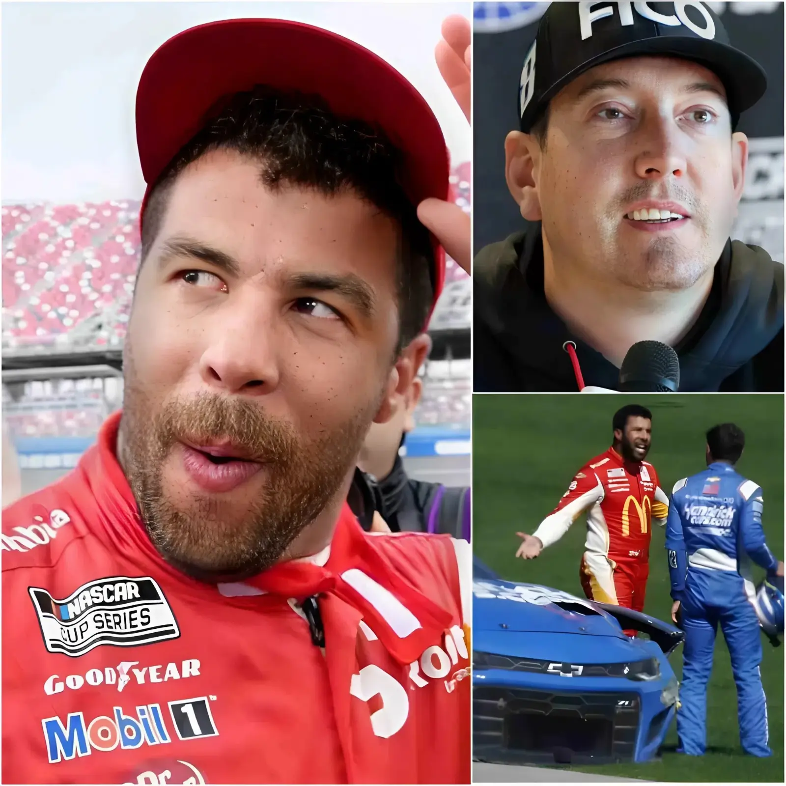 Cover Image for Kyle Busch and nine other NASCAR Cup Series drivers are reportedly backing a petition calling on NASCAR presidents to remove Bubba Wallace from the 2026 season, citing “reputation-damaging behavior toward competitors,” prompting NASCAR CEO Ben Kennedy to convene an emergency meeting to consider a potentially momentous decision, sparking widespread controversy and intense debate within the racing community…👇👇👇