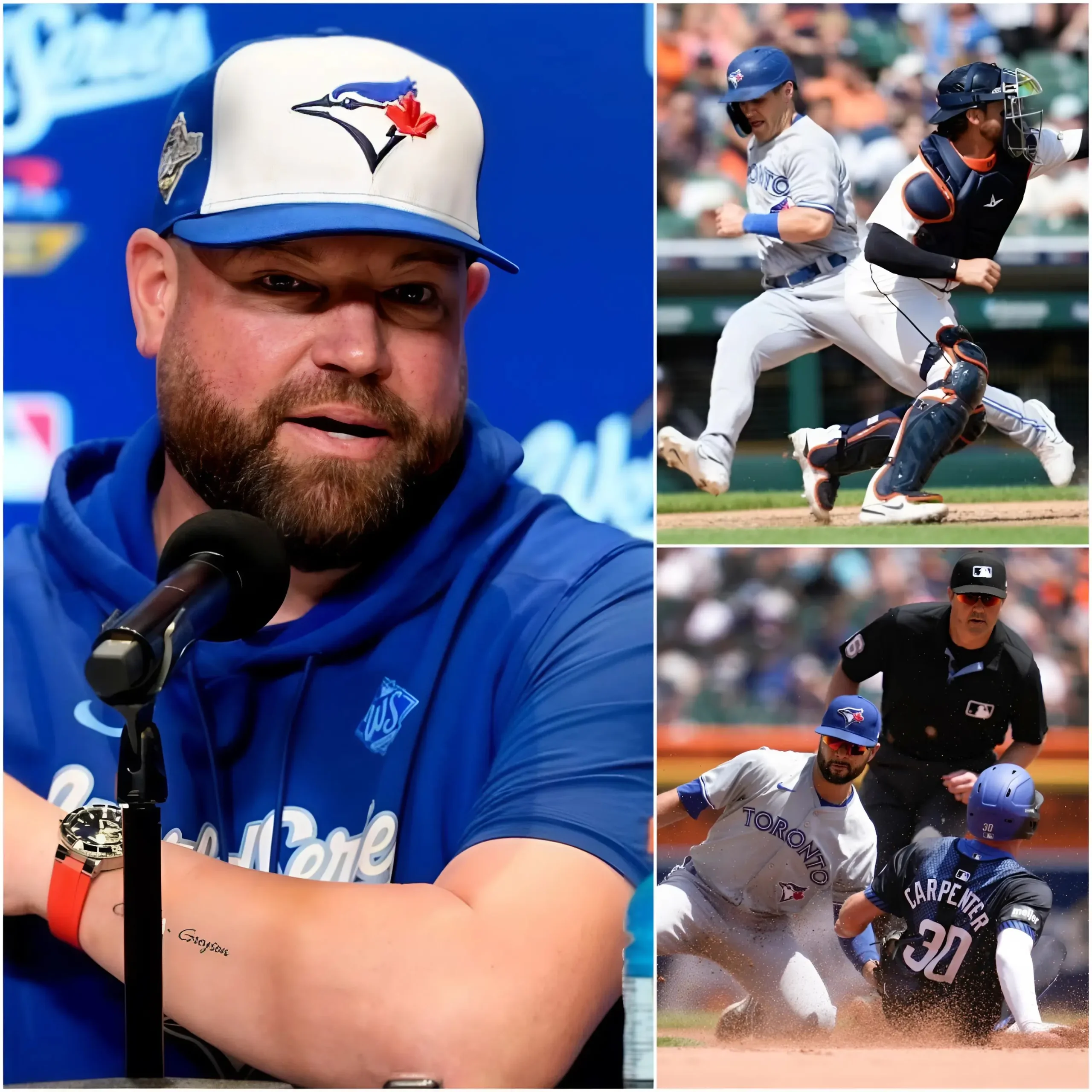 Cover Image for BREAKING NEWS 10 MINUTES AGO: Head coach John Schneider accidentally revealed the reason why Toronto Blue Jays players were unable to perform at 100%, leading to a 4–4 draw against the Detroit Tigers. Fans have shifted from criticizing the team to expressing sympathy, while growing increasingly concerned about the Blue Jays’ path forward.