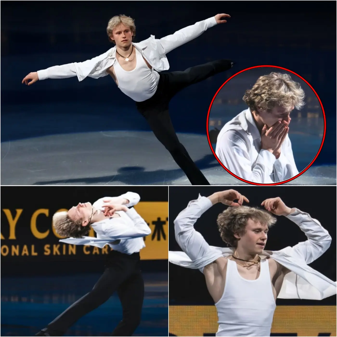 Cover Image for [VIDEO] Before more than 5,000 breathless spectators inside the arena in Angers — and thousands more watching around the world — Ilia Malinin stepped onto the ice at the French Grand Prix not just to compete, but to make a statement. Perfect jumps. Razor-sharp glides. But the real allure lay in the silences — the way he prolonged each glide, slowing time until the entire rink seemed to hold its breath. Each landing was precise, yet carried an intense intensity that made the performance incredibly personal, almost vulnerable under his steely control. When the final note faded, the silence broke into a roar. It wasn’t just applause for masterful technique — but the sound of thousands realizing they had just witnessed something rare: a performance unlike any other… like a revelation etched into the ice.