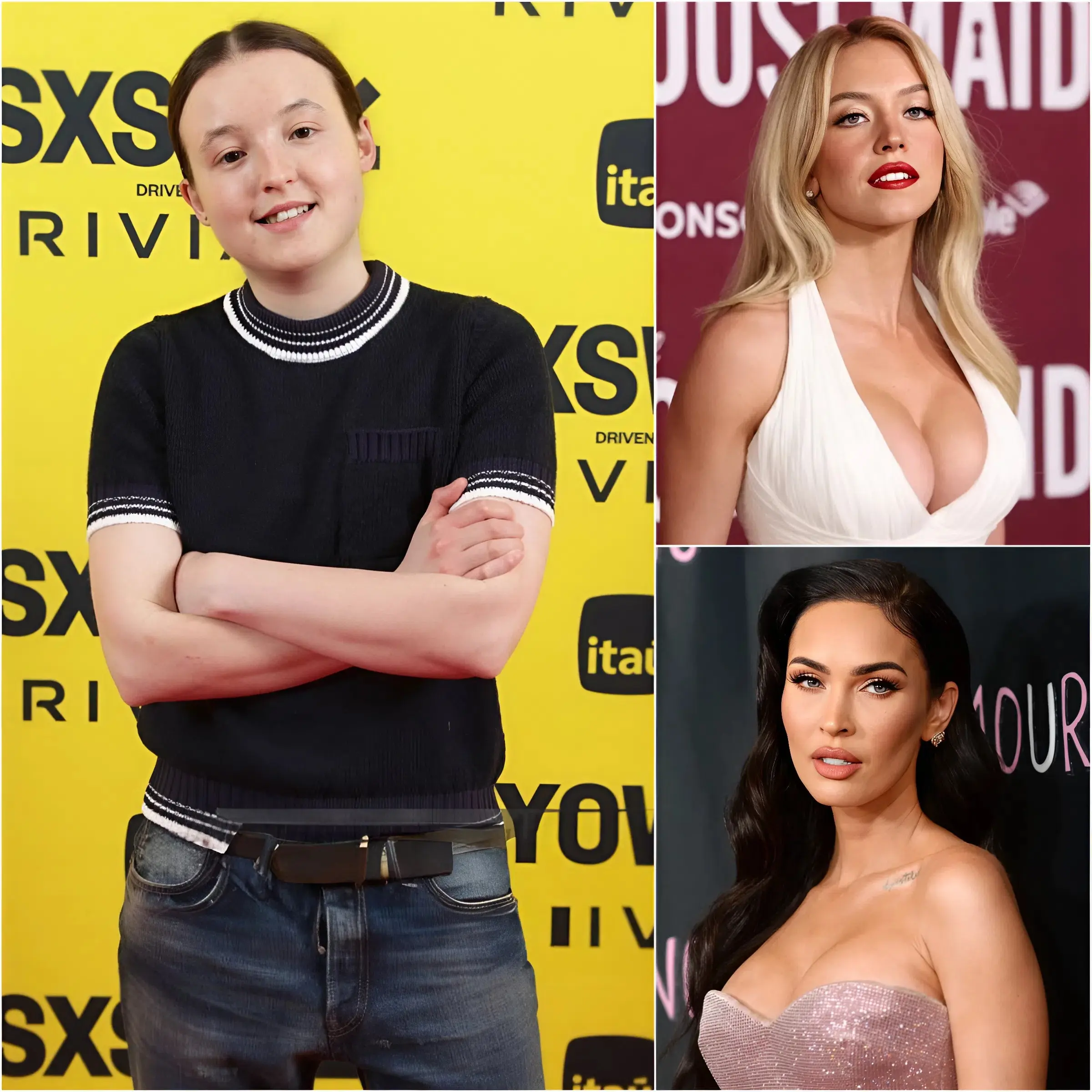 Cover Image for “She’s not any kind of icon — that title should belong to Megan Fox.” Bella Ramsey sparked controversy after criticizing Sydney Sweeney’s appearance and comparing her to Megan Fox. But what Sydney said in response immediately left Bella speechless.