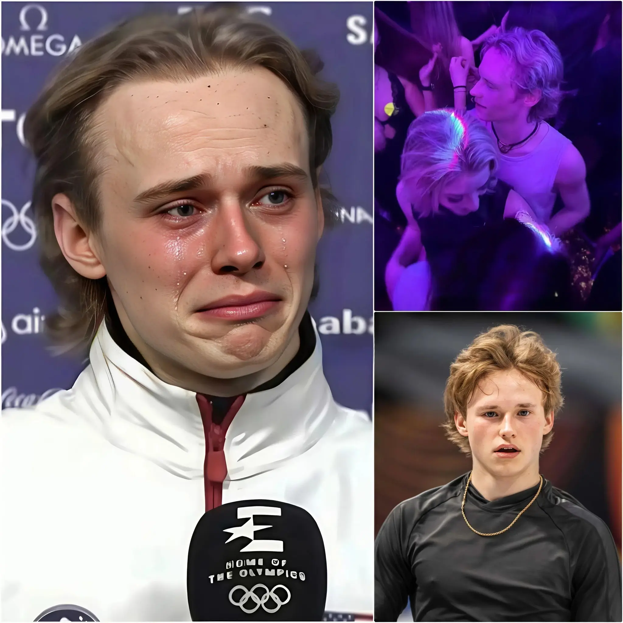 Cover Image for SHOCKING NEWS: A 47-second video is spreading rapidly across social media after allegedly showing figure skating star Ilia Malinin hugging a young woman, partying wildly, and behaving recklessly in Switzerland. Ilia Malinin immediately rushed to speak out and explain the situation shortly afterward… See full details below 👇👇