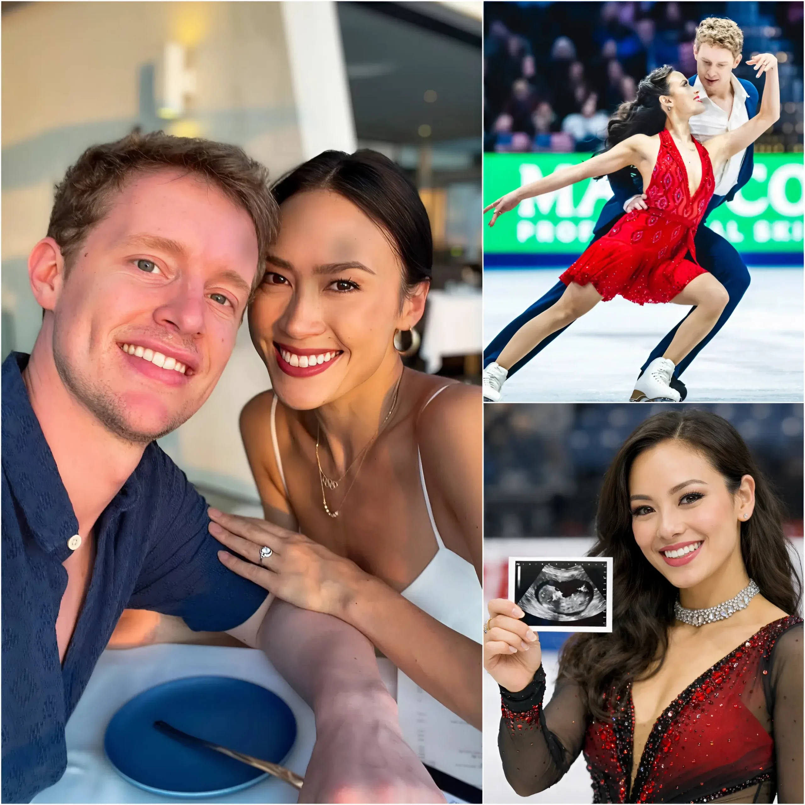 Cover Image for 💕CONGRATULATIONS: Madison Chock and Evan Bates have shocked everyone with the surprise announcement that they are expecting their first child. Not only that, they revealed the baby’s name, leaving fans worldwide astonished and quietly mentioning the name of a famous figure skater, which may have led her to make this incredible decision!