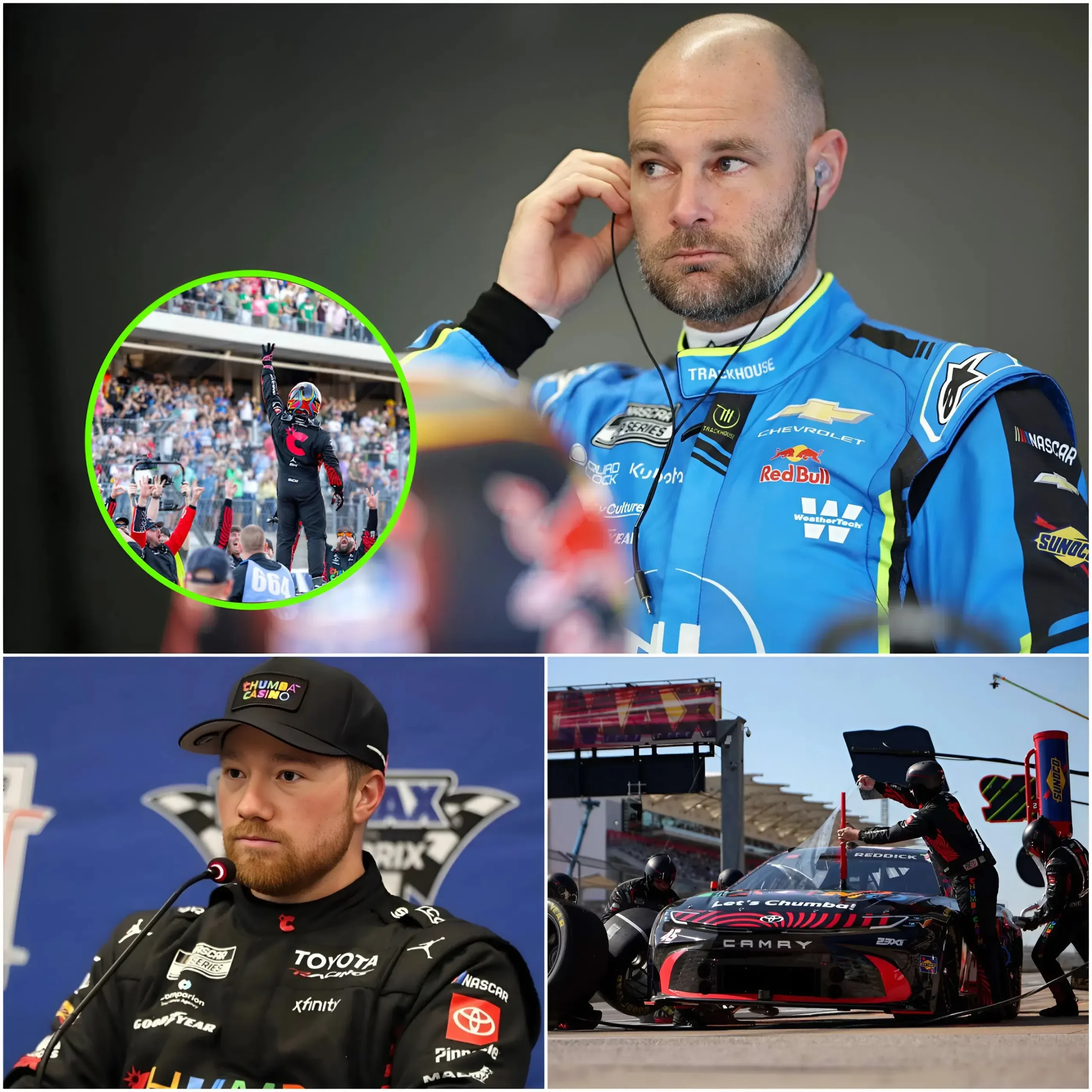 Cover Image for 🔴 “That wasn’t clean racing!” Tensions exploded at the 2026 Circuit of the Americas when Shane van Gisbergen reportedly raised explosive concerns about Tyler Reddick’s car, hinting that something “beyond the rulebook” might have played a role in the race outcome. Fans flooded social media with theories about hidden performance advantages and gray-area engineering. Within hours, NASCAR officials initiated a rapid technical review, impounding data and inspecting components under intense scrutiny. What they uncovered only added more fuel to the drama.