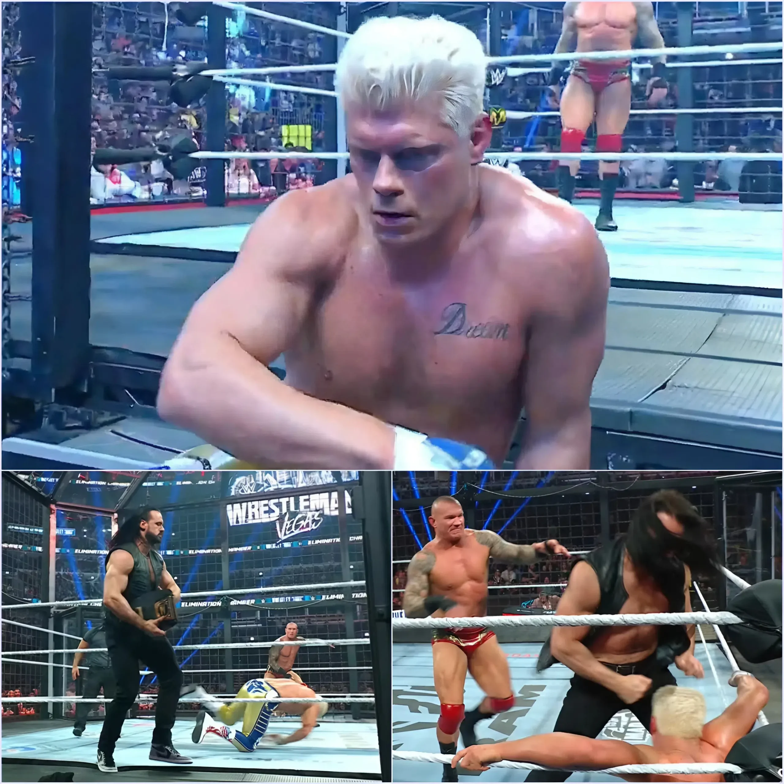 Cover Image for BREAKING NEWS 🔥 Cody Rhodes lost again and will not be playing in the main draw at WrestleMania. Worse still, his best friend, Randy Orton, turned his back on him and wouldn’t let him win the match.
