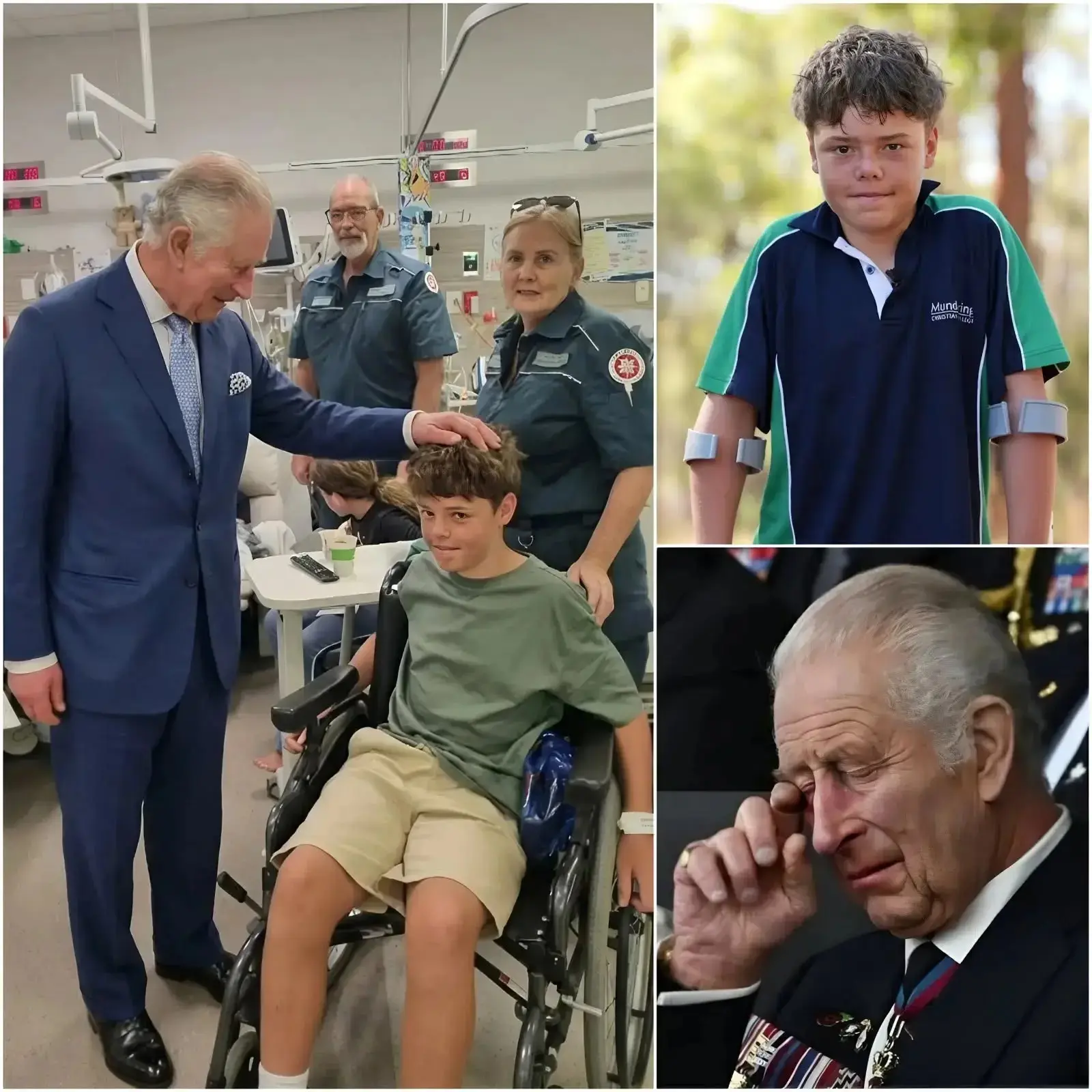 Cover Image for 🚨 SAD NEWS: Just 30 minutes ago, Joanne Appelbee, mother of 13-year-old Austin Appelbee—the boy who swam 4 kilometers in nearly four hours through the rough seas of Quindalup to rescue his mother and two siblings—stunned the nation with the heartbreaking announcement that Austin Appelbee is now… Read the full story below