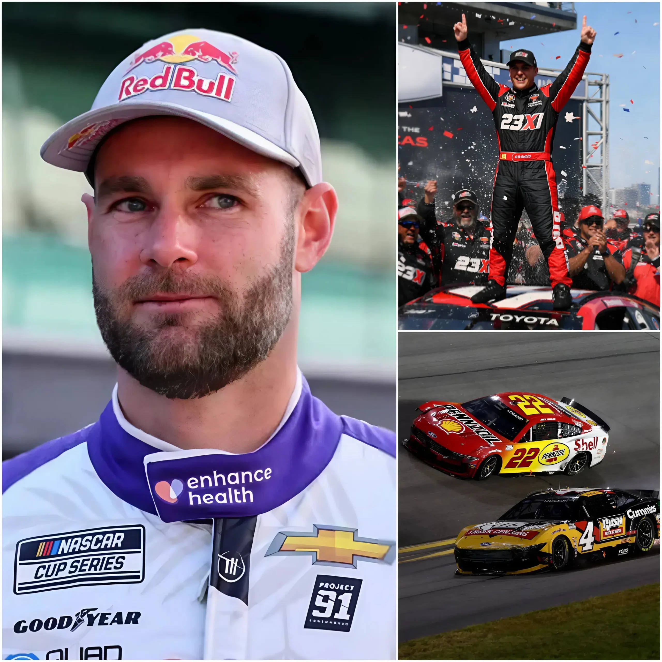 Cover Image for 🔥🏎️ “IF THE RESULT WAS ALREADY DECIDED, THEY MIGHT AS WELL HAND OVER THE TROPHY FROM THE START.” After the DuraMAX Texas Grand Prix, Shane van Gisbergen didn’t hold back. He openly implied that race control decisions — from controversial cautions to perfectly timed strategic interruptions — had, intentionally or not, cleared the path for 23XI Racing and Tyler Reddick. His remarks poured fuel on the fire, sending the NASCAR community into heated debate over the fairness of the race. Yet in the middle of the storm, Tyler Reddick responded with a brief statement — calm, composed, almost cold in its restraint.
