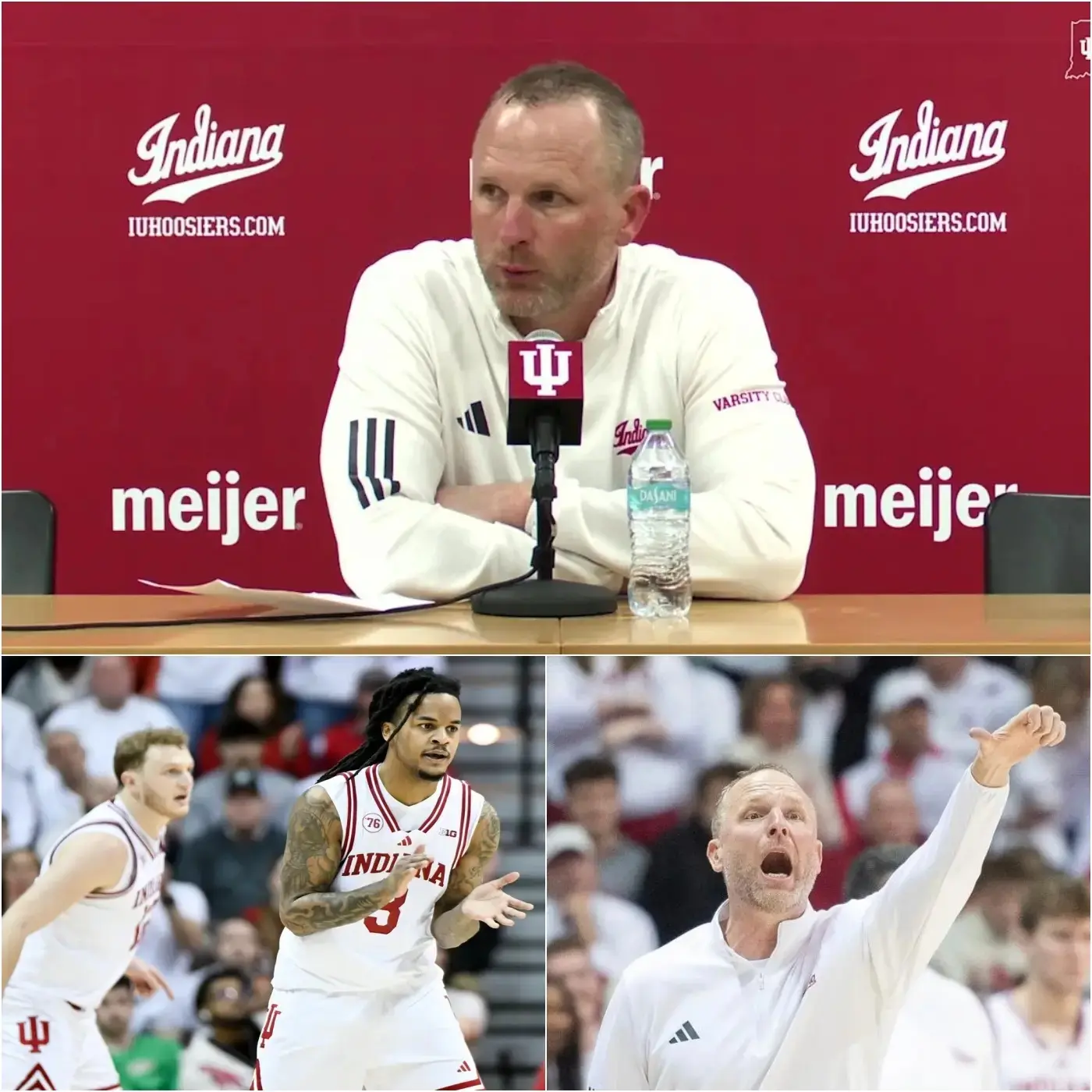 Cover Image for “THIS WILL BE THE LAST TIME HE PLAYS FOR INDIANA UNIVERSITY BASKETBALL” – Head coach Darian Devries has officially announced the permanent removal of a player from the Indiana Hoosiers, confirming that this player will never be called back under any circumstances. The coach stated that this player had repeatedly caused trouble in the locker room, demoralizing the entire team, inciting internal conflict, and was the main reason for Indiana’s heavy defeat against Michigan State in a crucial qualifying round, significantly reducing the team’s chances of participating in the NCAA Tournament. Interestingly, the identity of this star is a name few would have expected 👇👇