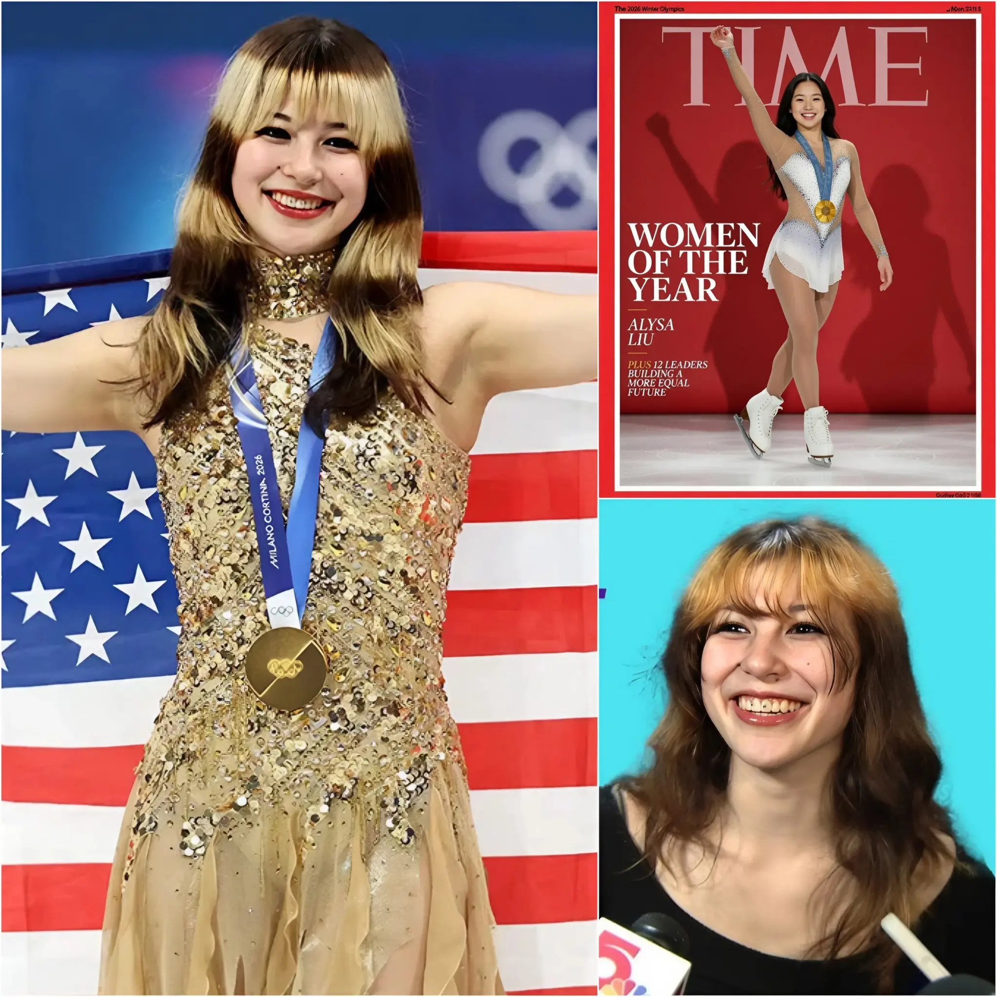Cover Image for 🚨CONFIRMED: Figure skating star Alysa Liu has officially been named by TIME magazine as one of the 100 most influential people in global sports. With her upcoming book, a gold medal at the 2026 Winter Olympics, and many other impressive achievements, there’s no doubt Alysa Liu has had an incredibly successful year…SEE DETAILS 👇👇