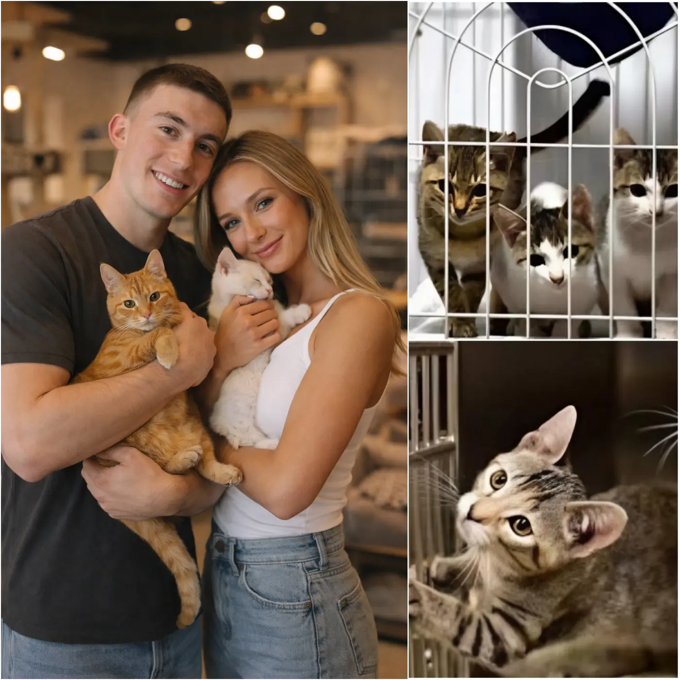 Cover Image for Payton Pritchard and His Wife Touch Hearts Off the Court ❤️ Payton Pritchard and his wife have officially opened “Paws Haven,” a $5 million animal shelter in the United States dedicated to rescuing and caring for stray cats. “Every living being deserves love and safety,” they shared, reminding everyone that true greatness isn’t measured by game-winning shots or championship trophies, but by compassion and kindness. Once again, Payton Pritchard of the Boston Celtics has proven he’s not only a champion on the court, but also in his heart. And what they plan to do next… is sure to bring a warm smile to many faces.
