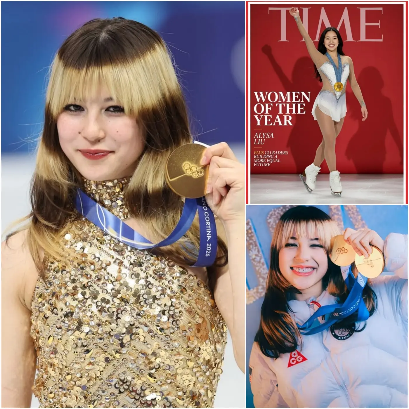 Cover Image for 🚨HOT Figure skating star Alysa Liu has officially been named by TIME magazine as one of the 100 most influential people in global sports. With her upcoming book, a gold medal at the 2026 Winter Olympics, and many other impressive achievements, there’s no doubt Alysa Liu has had an incredibly successful year…SEE DETAILS 👇👇