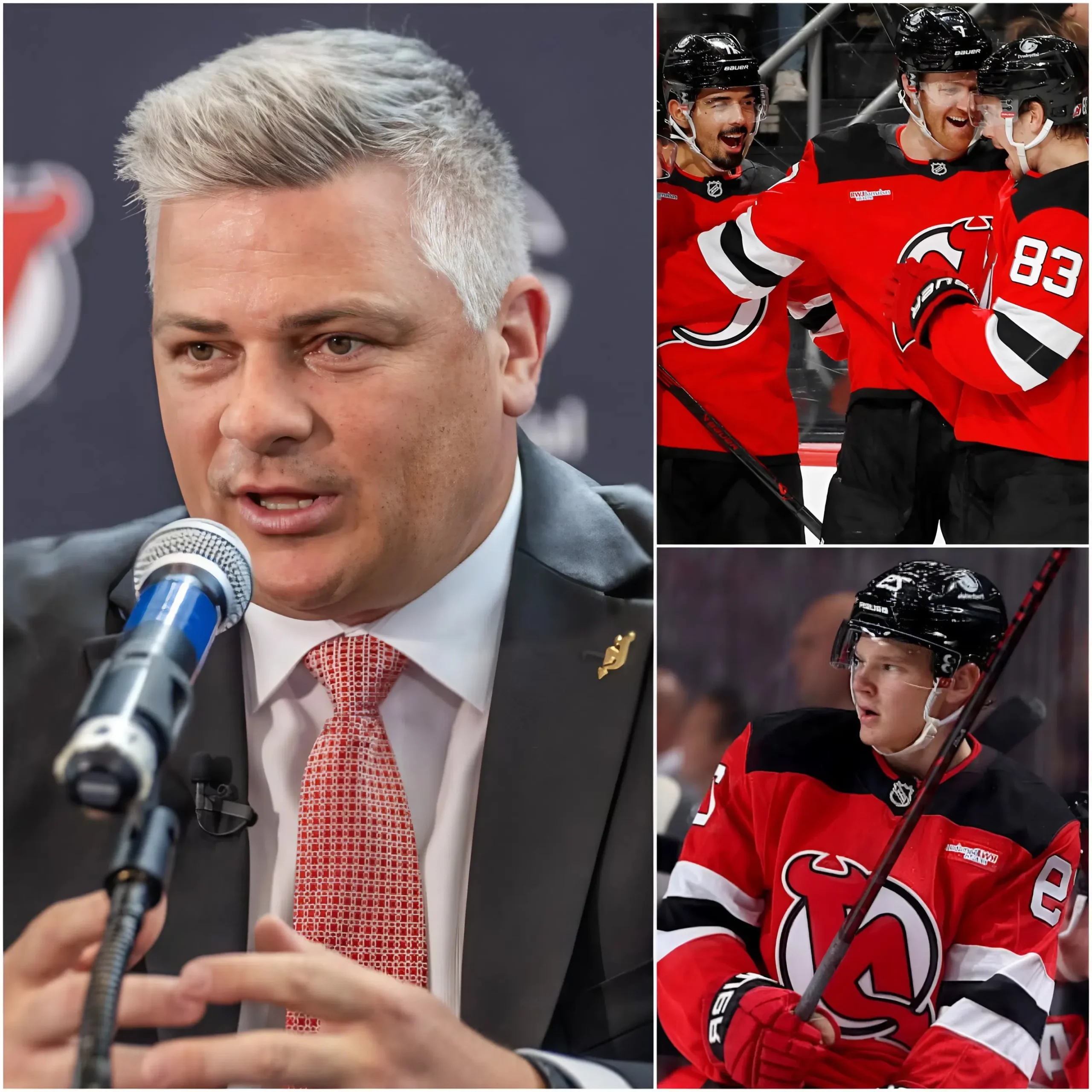 Cover Image for BREAKING: New Jersey Devils head coach Sheldon Keefe has stunned the NHL after suspending three team players when they were discovered vacationing with their partners on Tuesday — just hours after missing practice earlier that same day, citing “health reasons.” According to internal sources within the New Jersey Devils hockey program, the decision was made immediately after Sheldon Keefe reviewed evidence and confirmed multiple reports verifying that the players were not present at the team facility but instead on a private trip. “If you think skipping practice and lying about it still makes you a New Jersey player, think again — not on my ice, not under my watch,” Keefe stated firmly.