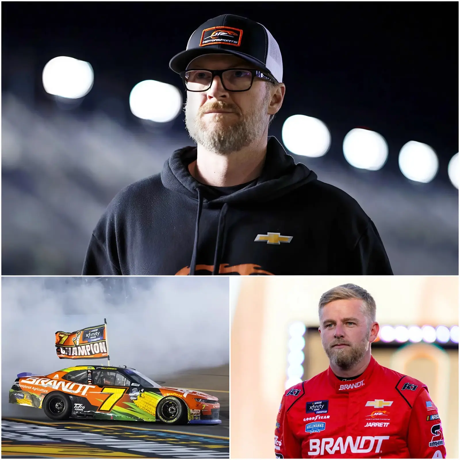 Cover Image for 🚨🏎️ 9 MINUTES AGO: “This is only the beginning…” — Dale Earnhardt Jr. sends shockwaves through NASCAR after the Daytona 500! After Justin Allgaier unexpectedly powered JR Motorsports into a top-10 finish at the Daytona 500, Dale Earnhardt Jr. made a statement that immediately stirred the racing world. But the real shock isn’t just the result — it’s the bold behind-the-scenes decision, a move being described as the team’s biggest gamble in years.