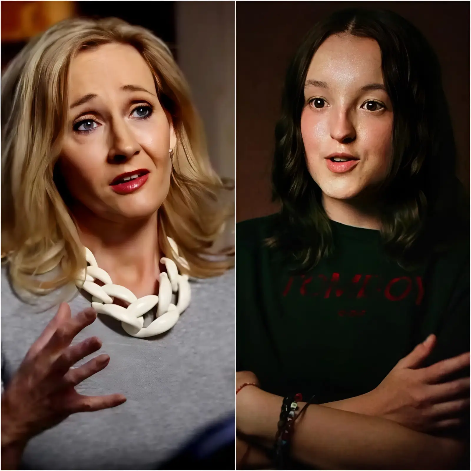 Cover Image for “There are only women or men — the pronouns you are using are not recognized.” J.K. Rowling responded forcefully after being attacked online by Bella Ramsey, citing officially recognized terminology and remarks that reportedly left Bella embarrassed.
