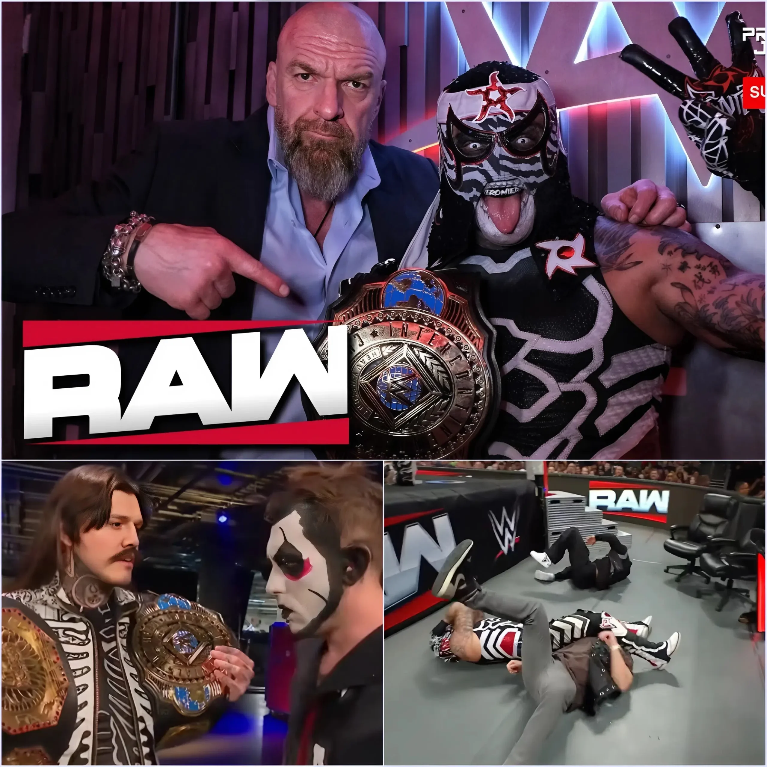 Cover Image for PENTA GETS EMOTIONAL AFTER WINNING HIS FIRST CHAMPIONSHIP IN WWE! 👇