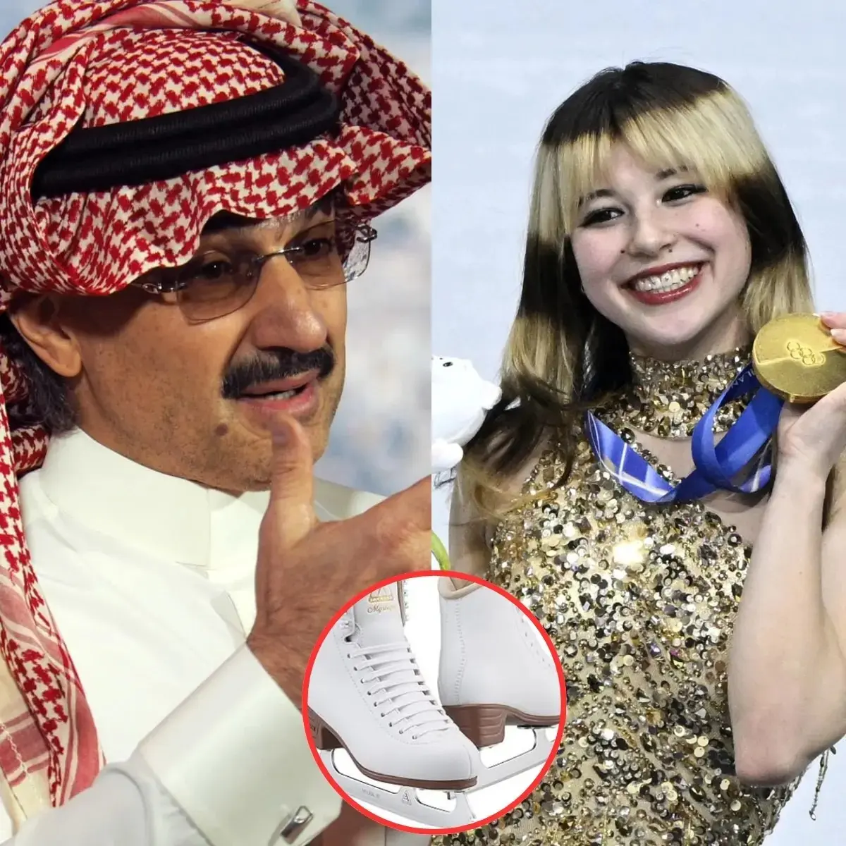 Cover Image for “I am a father, and I will do anything to make my daughter happy. Alysa Liu, you are an inspiration to my daughter, Aisha. I would like to offer $10 million USD to buy the figure skating shoes you used to win the Olympic gold medal today. Please contact me!” – Sheikh Khalid Al-Rashid, an oil billionaire with an estimated net worth of over $50 billion USD, unexpectedly offered to buy the skates that Alysa Liu wore in her freestyle competition to win the gold medal at the Milan-Cortina 2026 Olympics, intending to give them as a birthday gift to his daughter – a huge fan of Alysa. Just five seconds later, Alysa responded without hesitation, moving Aisha Al-Rashid to tears, as she had never imagined her idol could say such sincere and touching words…👇