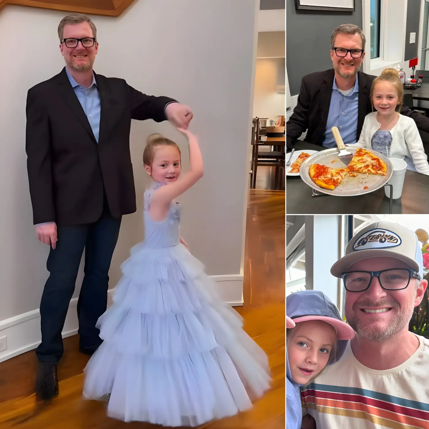 Cover Image for ❤️ One photo. One father–daughter dance. And the entire NASCAR community paused for a moment… When Dale Earnhardt Jr. gently prepared for a special moment with his little daughter, no one expected it to become a scene that would touch the hearts of millions. 💙