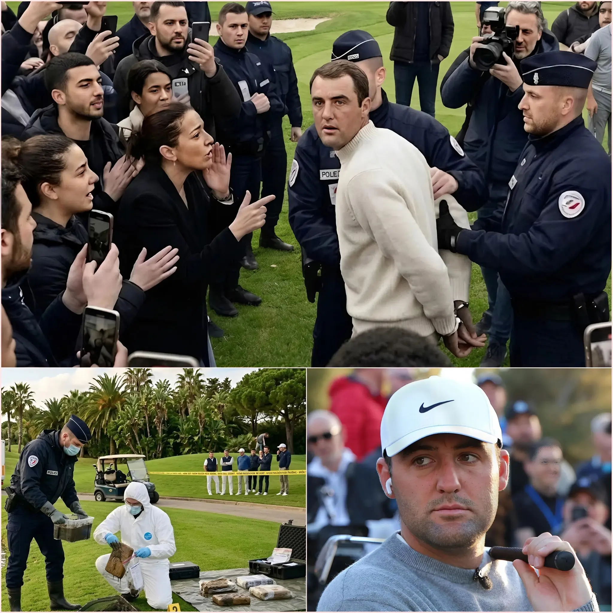 Cover Image for 🚨The world is shocked as police raid Scottie Scheffler’s private golf course. Behind his “good boy” image lies a sophisticated doping network that has just been exposed. But the real shock lies in the horrifying things hidden in the garden behind his mansion. Horrifying secrets from a stressful past are gradually coming to light, putting the world golf icon at risk of permanent ruin. The brutal truth lies beneath… 👇
