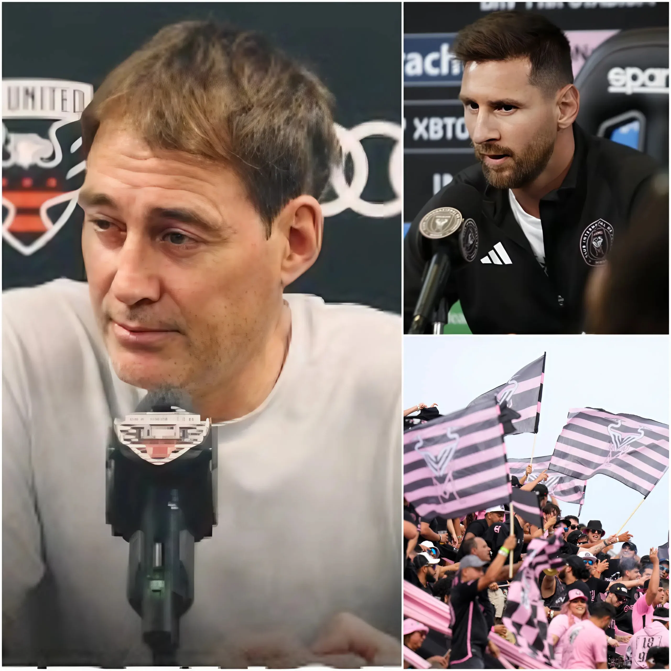 Cover Image for BREAKING: The home team DC United has sparked outrage by restricting the number of tickets available to Inter Miami supporters for today’s match. Despite the stadium having more than 70,000 seats, the number of tickets that Miami fans were allowed to purchase was extremely limited, prompting even superstar Lionel Messi to react…