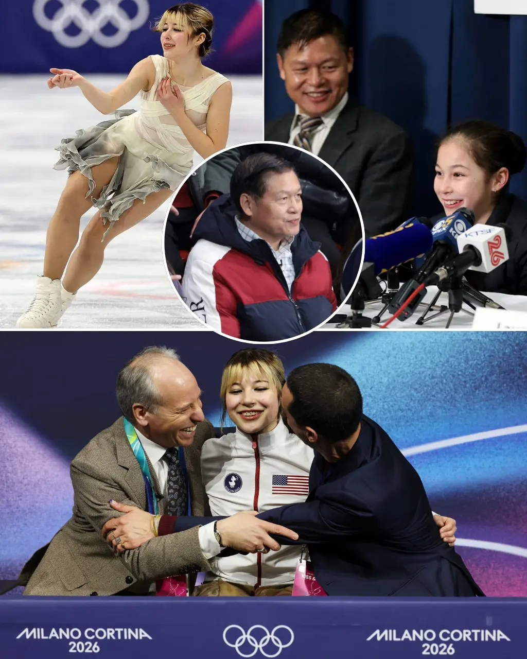 Cover Image for “HE COULDN’T BREATHE UNTIL SHE LANDED.” The arena shook as Alysa Liu stepped onto Olympic ice carrying years of pressure, doubt, and whispers that her magic had faded.