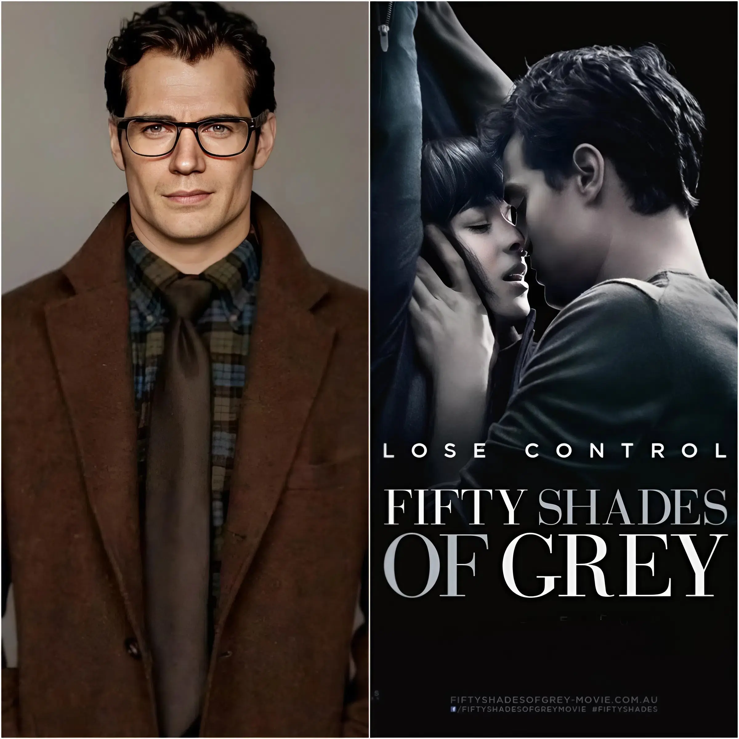 Cover Image for BREAKING NEWS: Universal Pictures is rewriting the Fifty Shades screenplay with a completely new and unique version. Henry Cavill is being considered for the lead role, and the identity of Anastasia Steele is making fans angry.