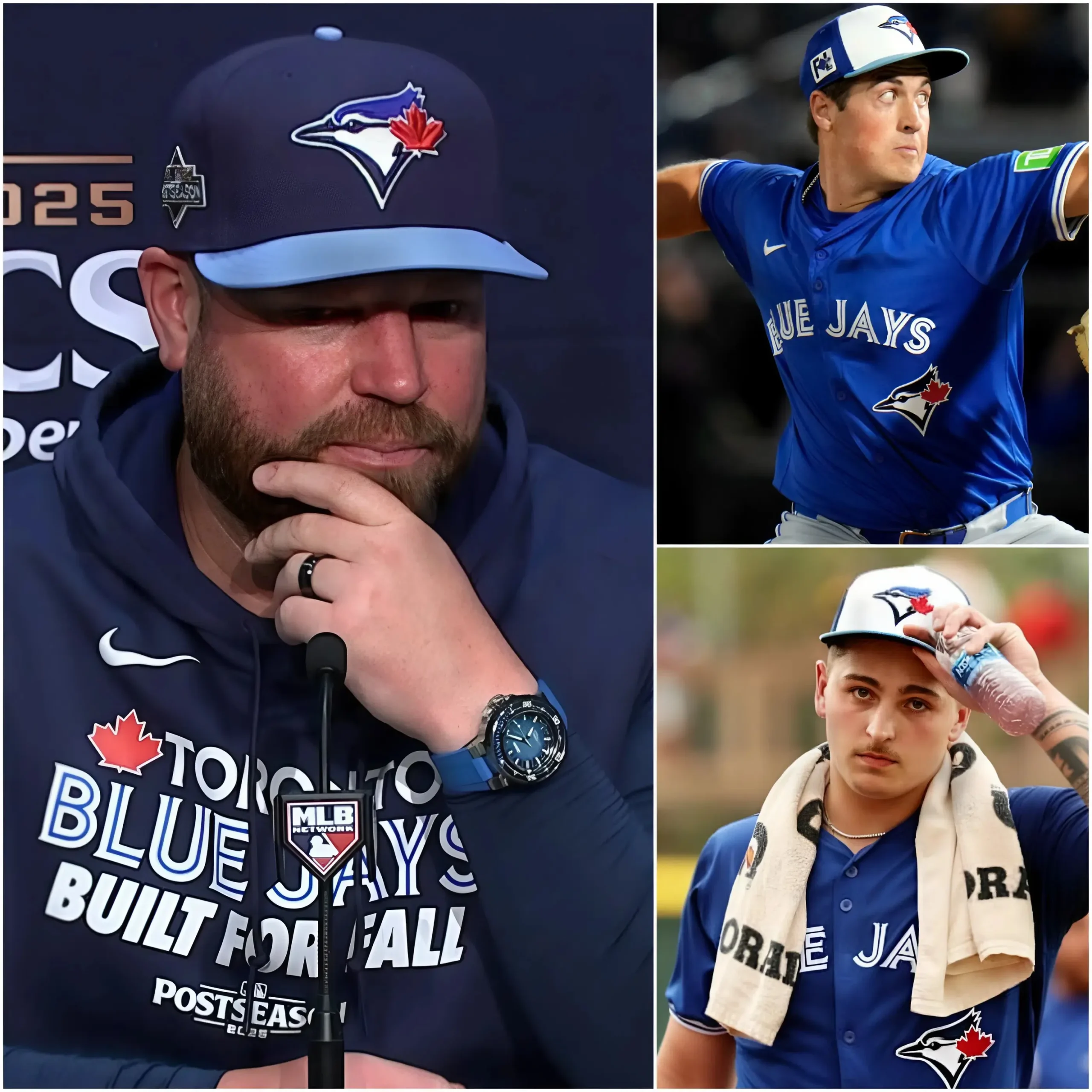 Cover Image for TORONTO DROPS A BOMBSHELL! The Blue Jays have made a notable decision regarding Ricky Tiedemann and Jake Bloss ahead of the new season. Although the decision may seem somewhat rushed by manager John Schneider, he stated that it is a necessary move that must be made for the future of the team before the upcoming season…