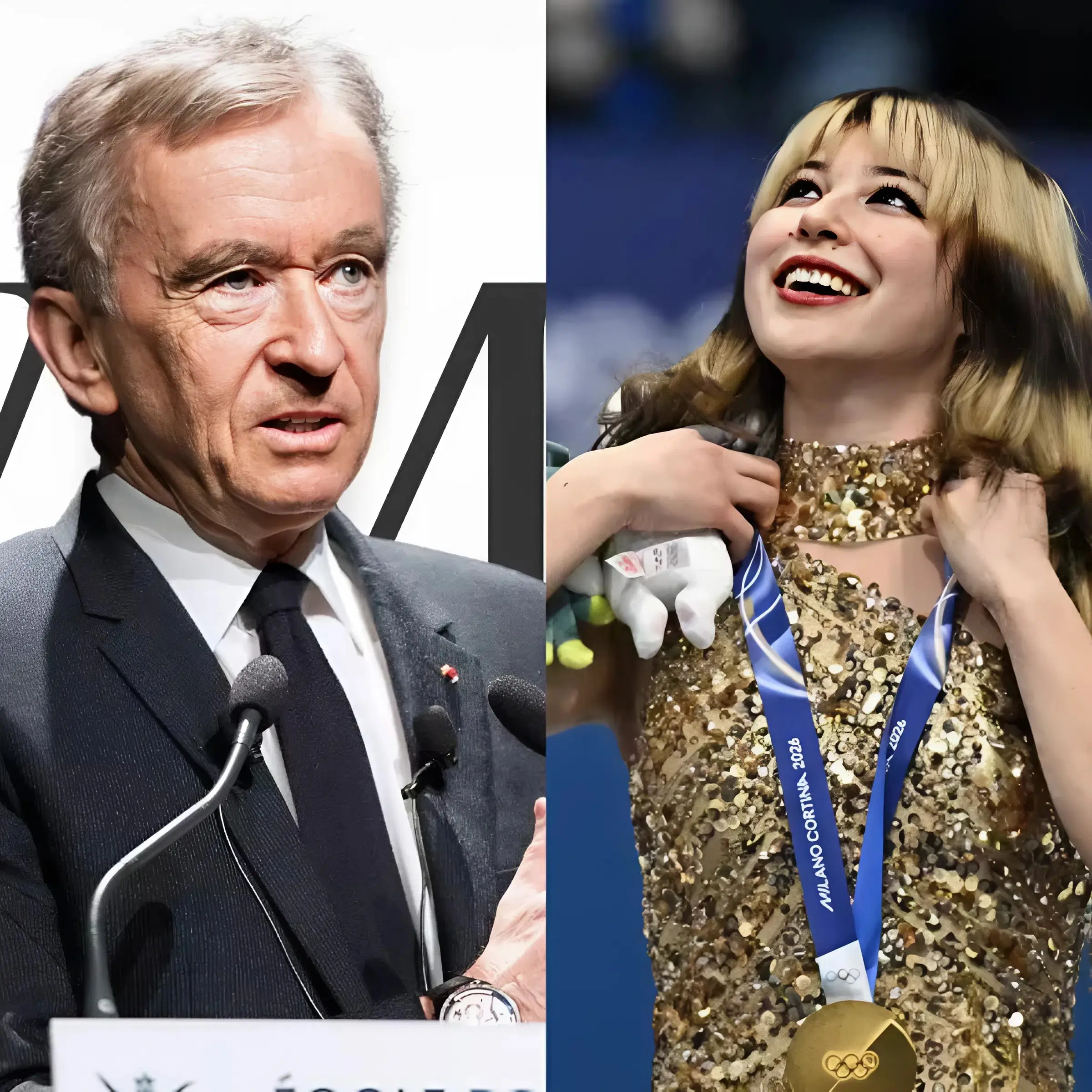 Cover Image for Billionaire Bernard Arnault has officially announced that he will cover all preparation costs, equipment, and every necessary need for Alysa Liu after the athlete won the medal at the Winter Olympics and will compete in the 2026 Championships.